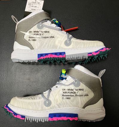 Off-White × Nike Air Force 1 Mid "White"