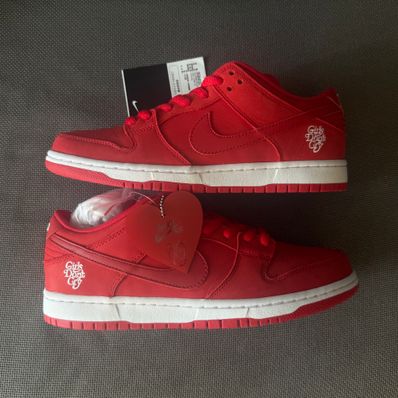 Girls Don't Cry × Nike SB Dunk Low Pro QS "Red" / VERDY