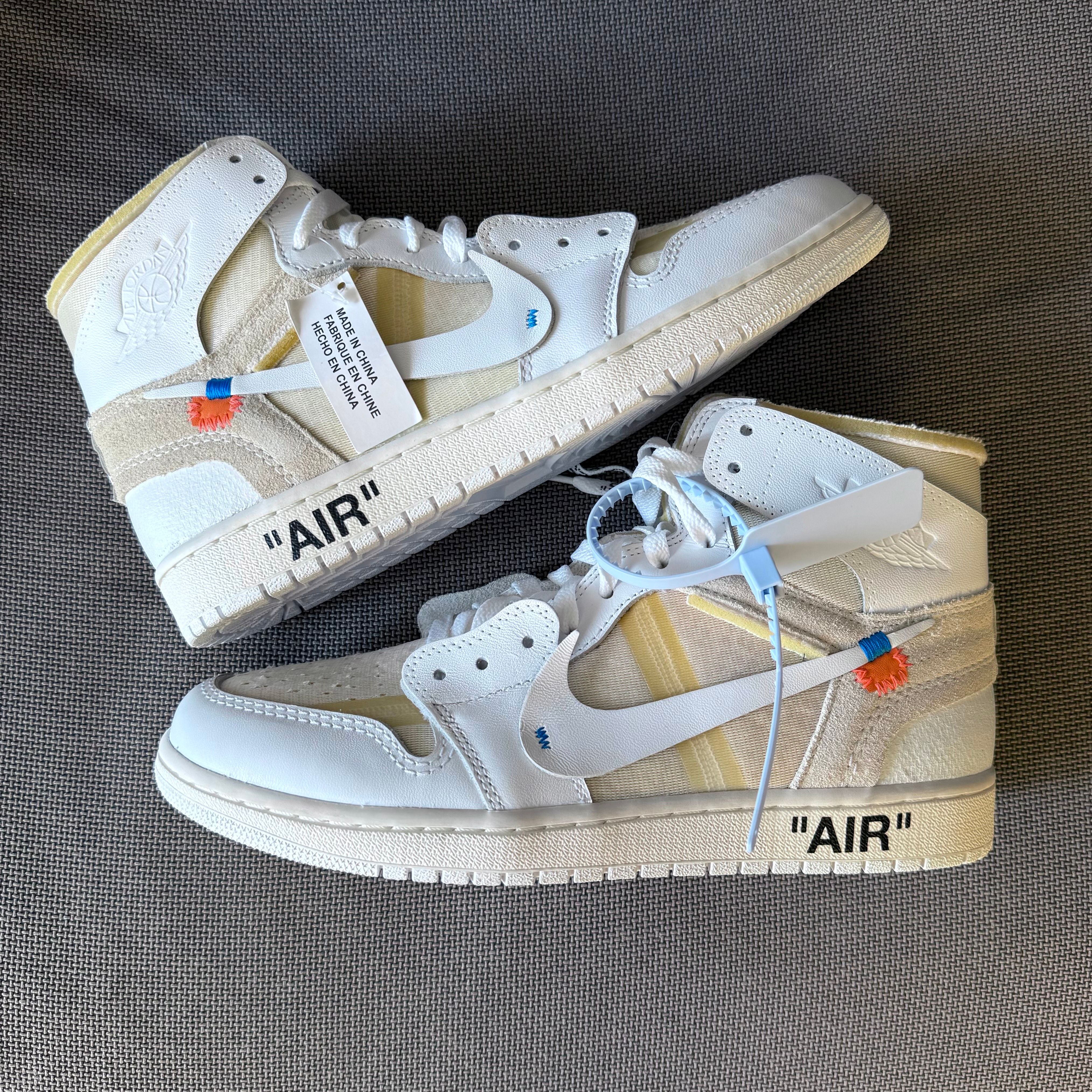 Off-White × Nike Air Jordan 1 Retro High "White"