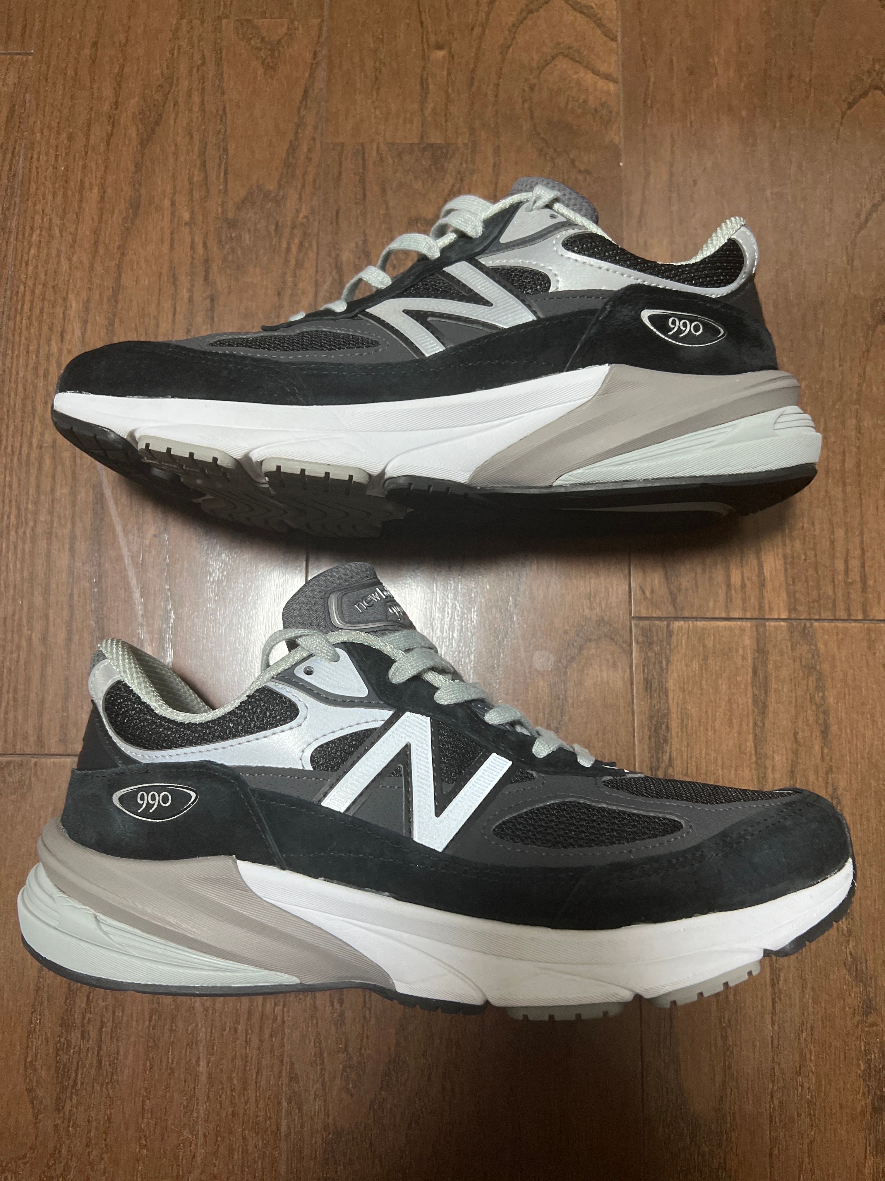 New Balance 990V6 "Black" (Heel NB Logo)