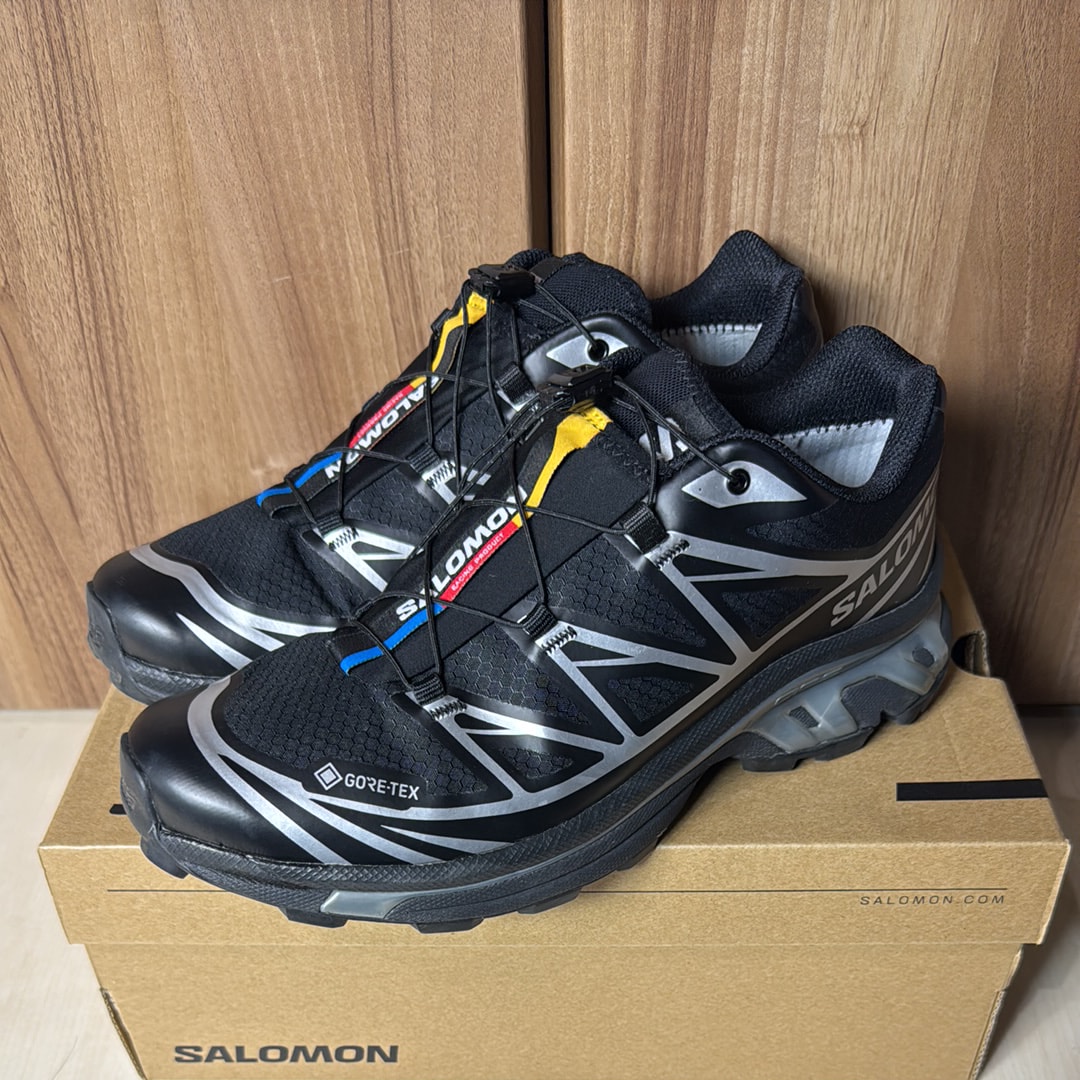 Salomon XT-6 GORE-TEX "Black/Footwear Silver"