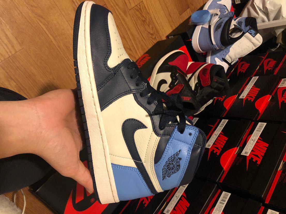 Nike Air Jordan 1 Retro High OG "Obsidian/University Blue"