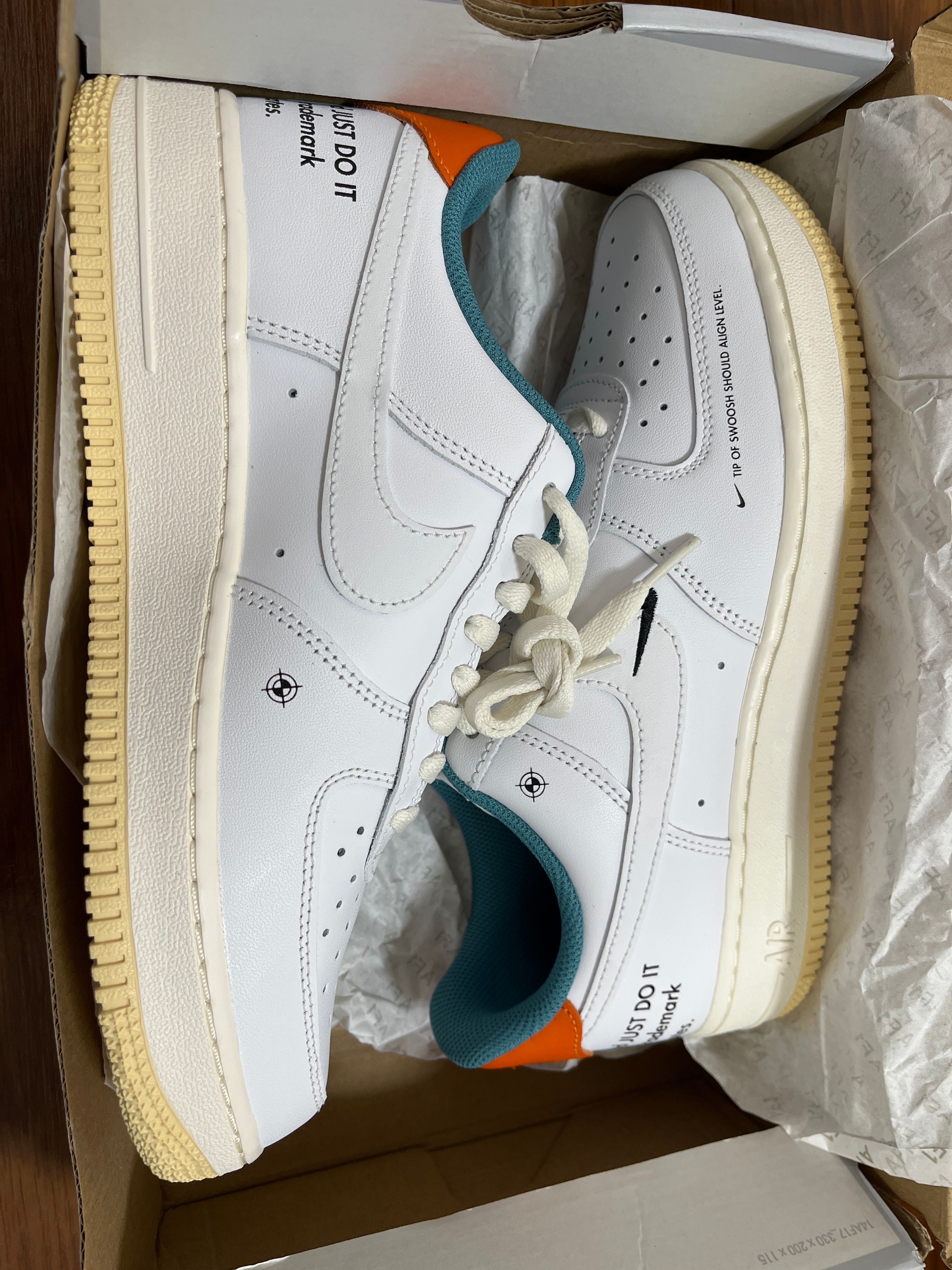 Nike Air Force 1 Low "White/Sail/Starfish"