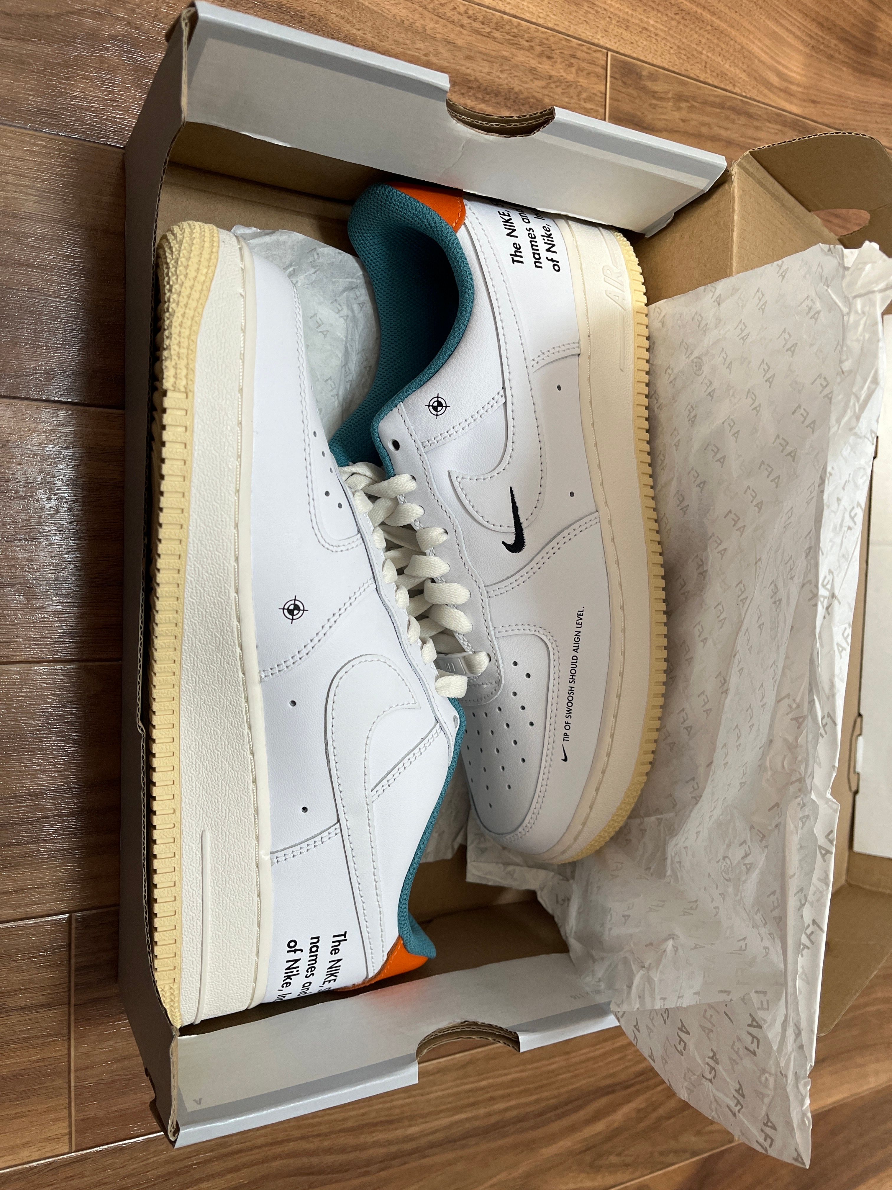 Nike Air Force 1 Low "White/Sail/Starfish"