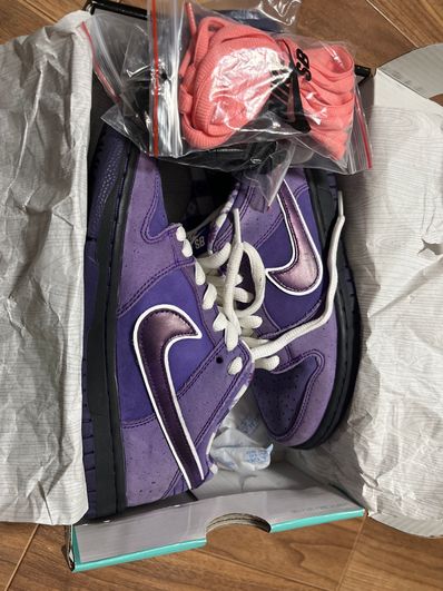 Concepts × Nike SB Dunk Low "Purple Lobster"