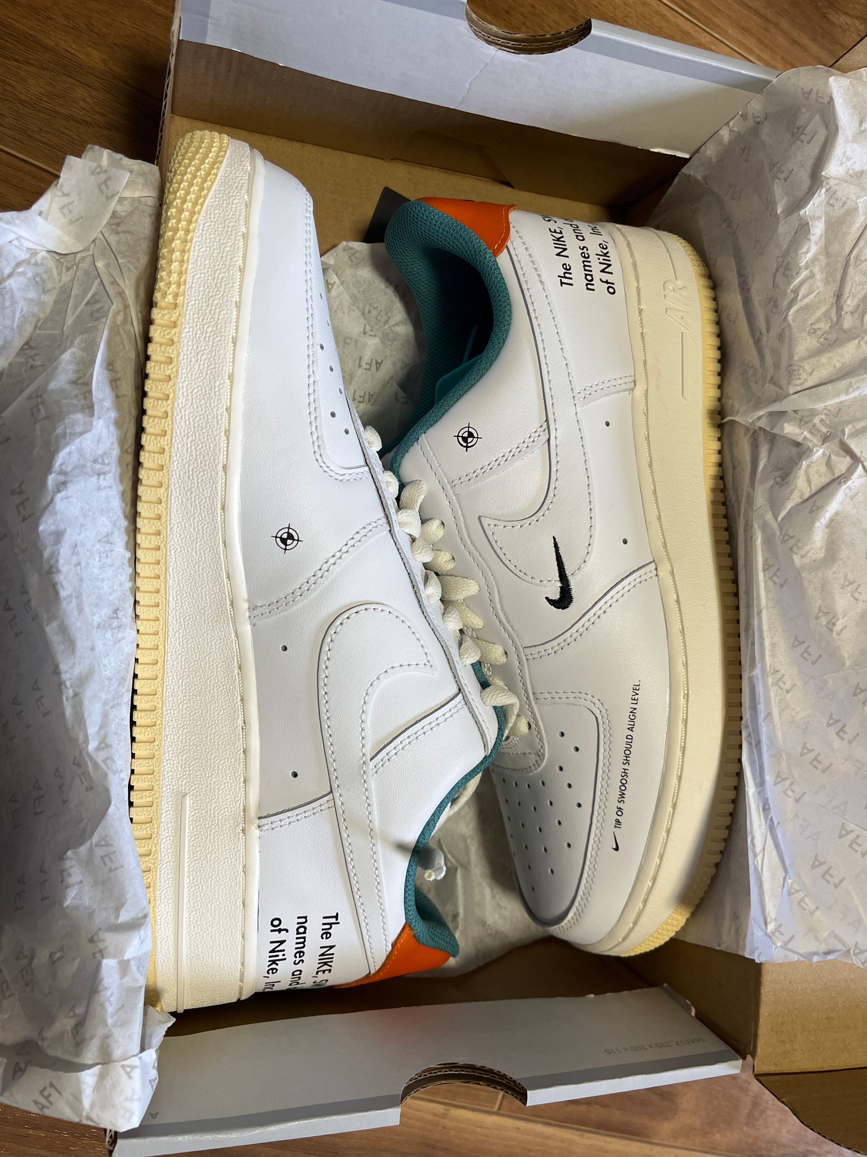 Nike Air Force 1 Low "White/Sail/Starfish"