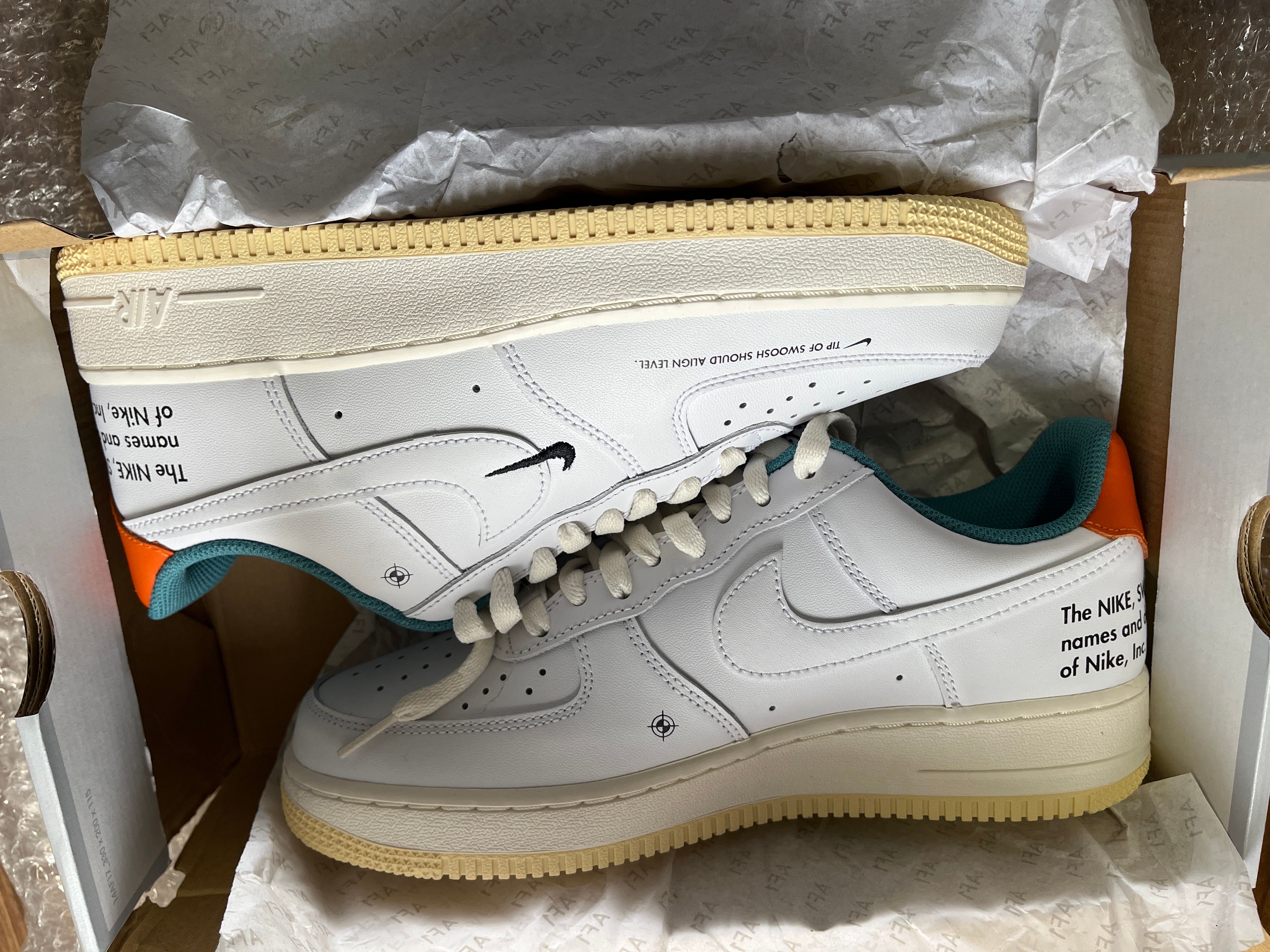 Nike Air Force 1 Low "White/Sail/Starfish"  