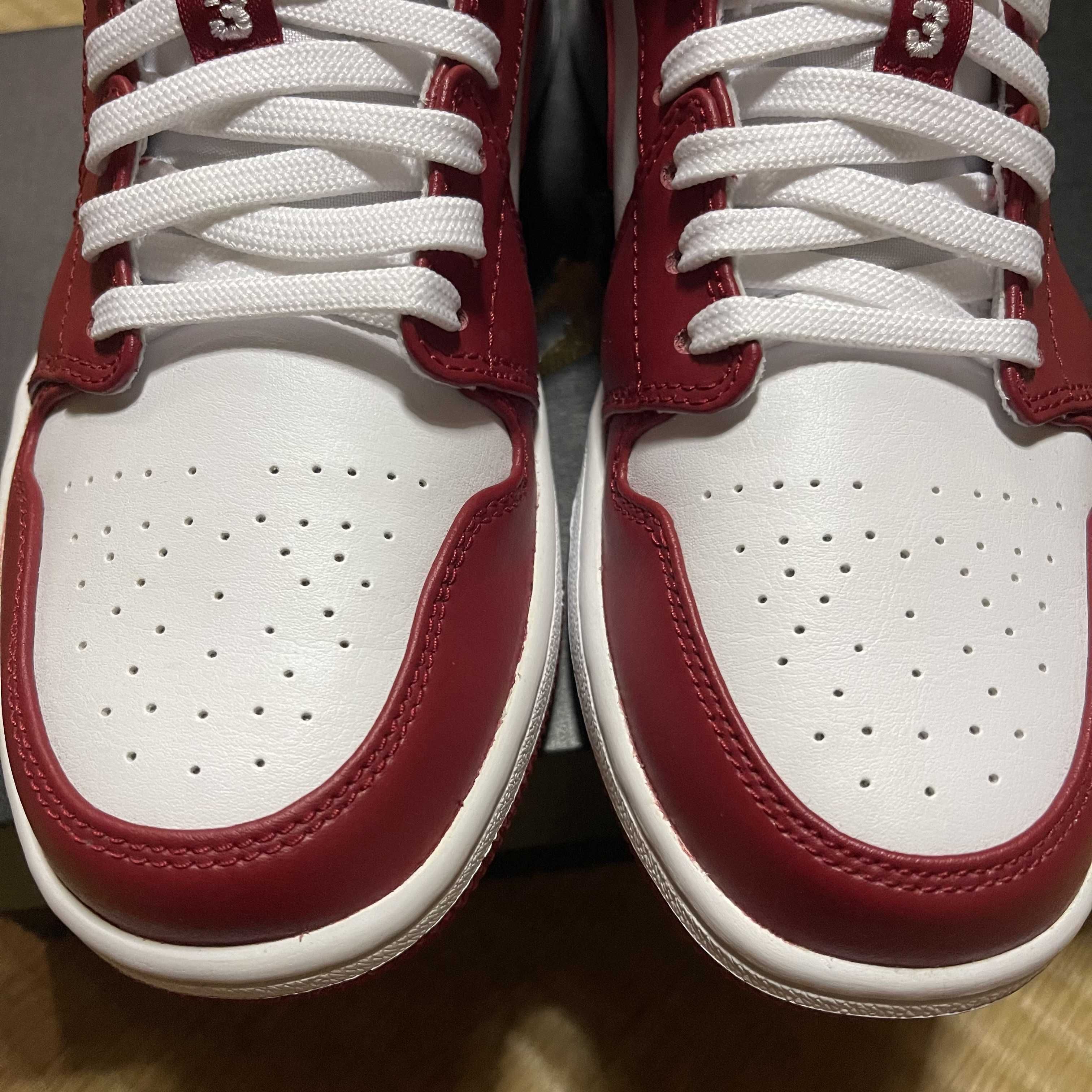 Nike Air Jordan 1 Low "Gym Red/White"