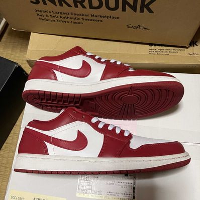 Nike Air Jordan 1 Low "Gym Red/White"