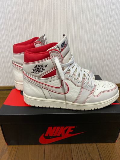 Nike Air Jordan 1 Retro High OG "Sail/University Red"