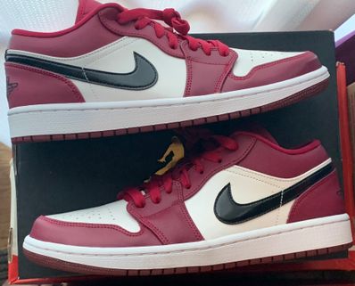 NIKE AIR JORDAN 1 LOW "NOBLE RED"
