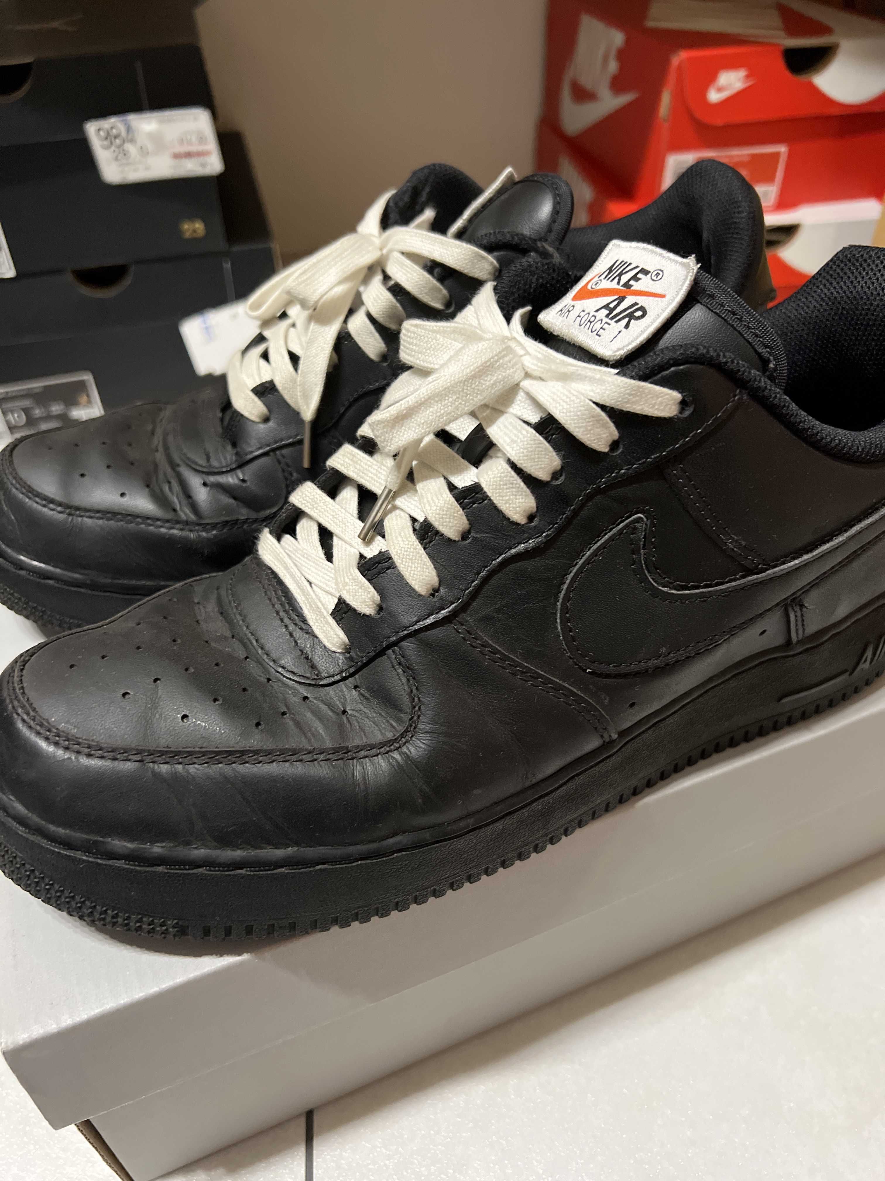 NIKE AIR FORCE 1 LOW SWOOSH PACK ALL-STAR 2018 "BLACK"
