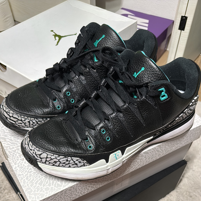 atmos × Nike Zoom Vapor AJ3 "Elephant/Safari"
