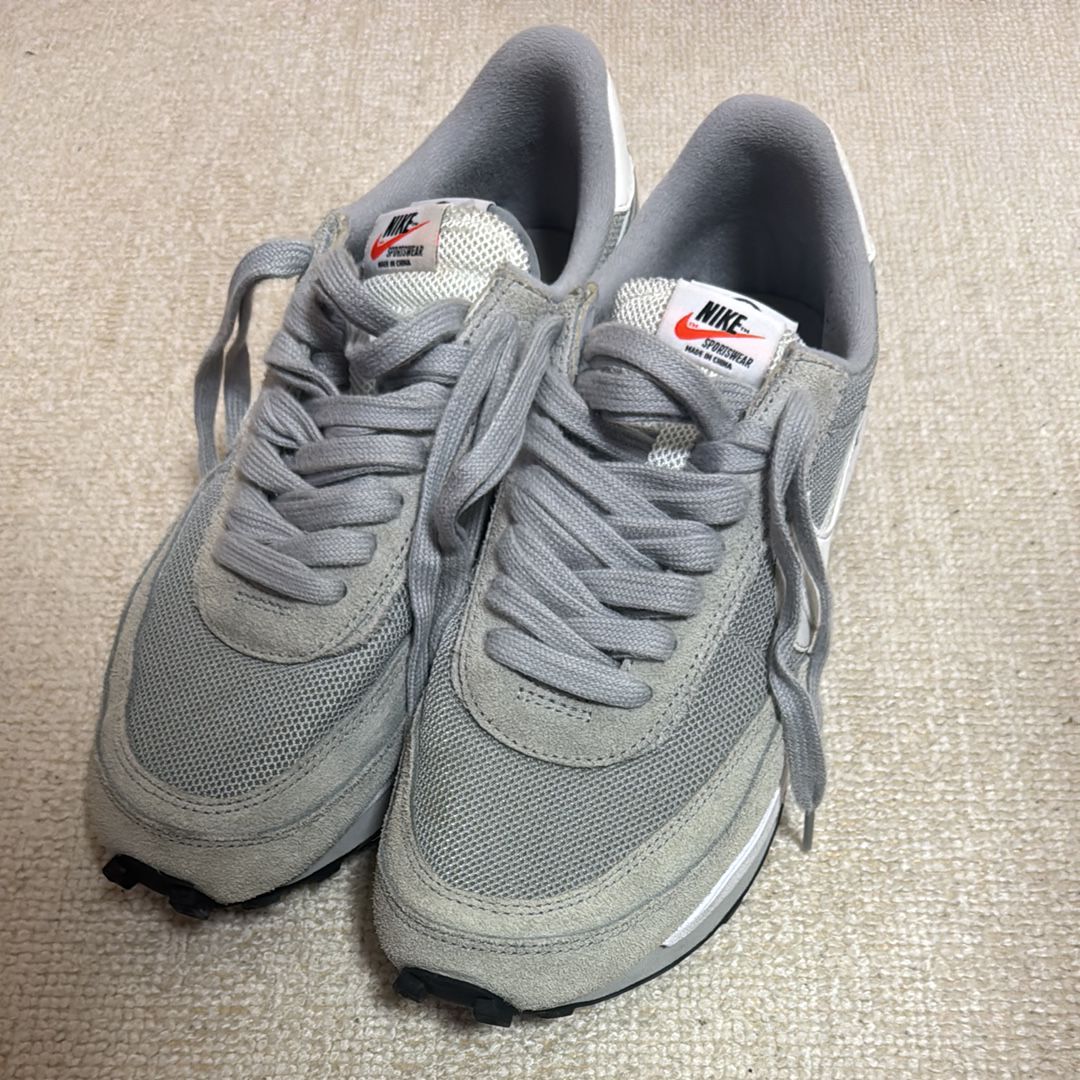 Fragment × sacai × Nike LD Waffle "Light Smoke Grey"