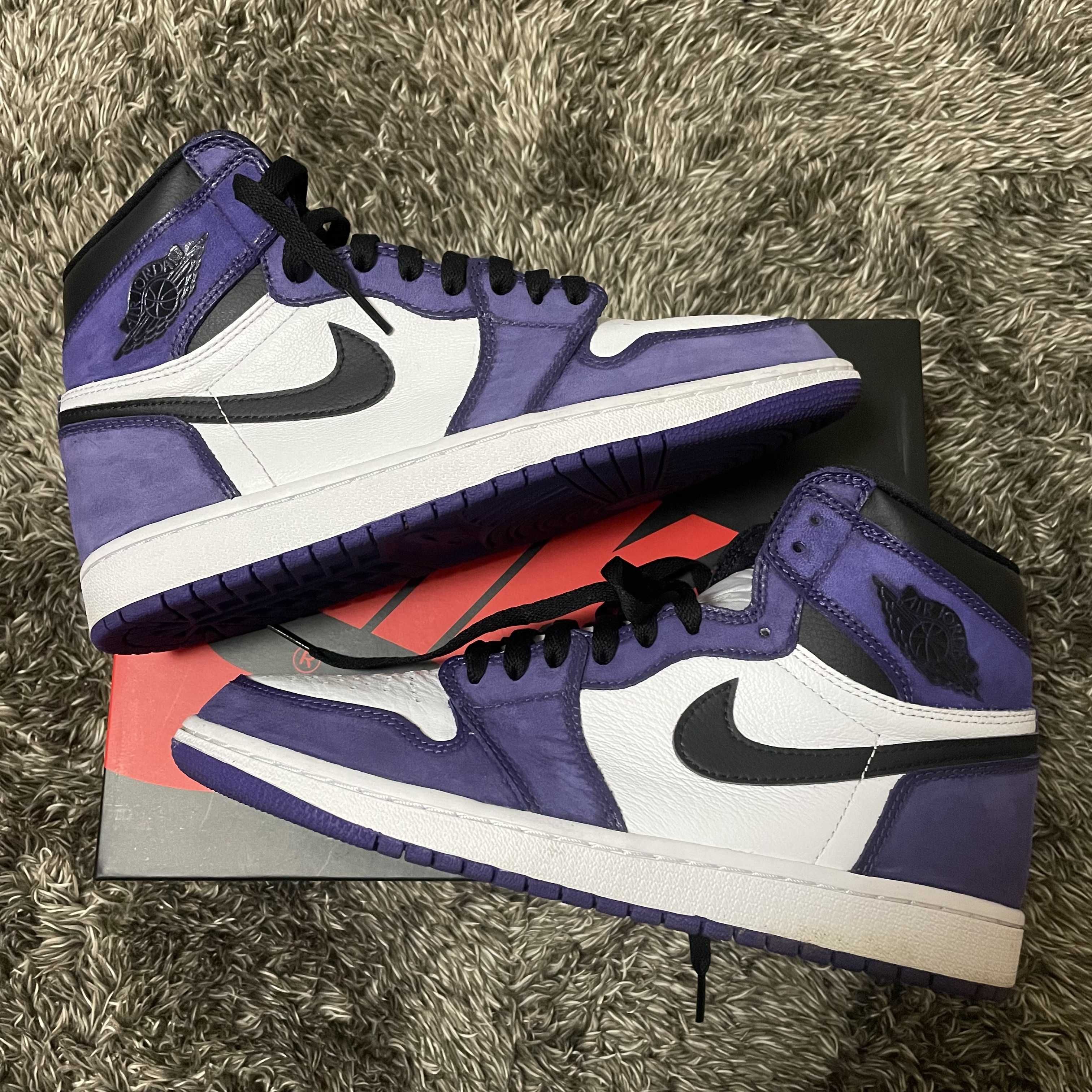 Nike Air Jordan 1 Retro High OG "Court Purple White/Black" (2020)   