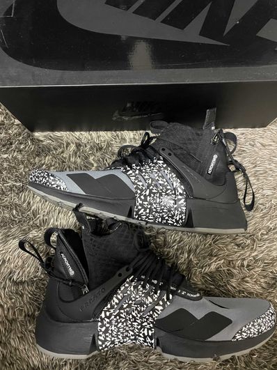 ACRONYM × Nike Air Presto Mid "Cool Grey/Black"
