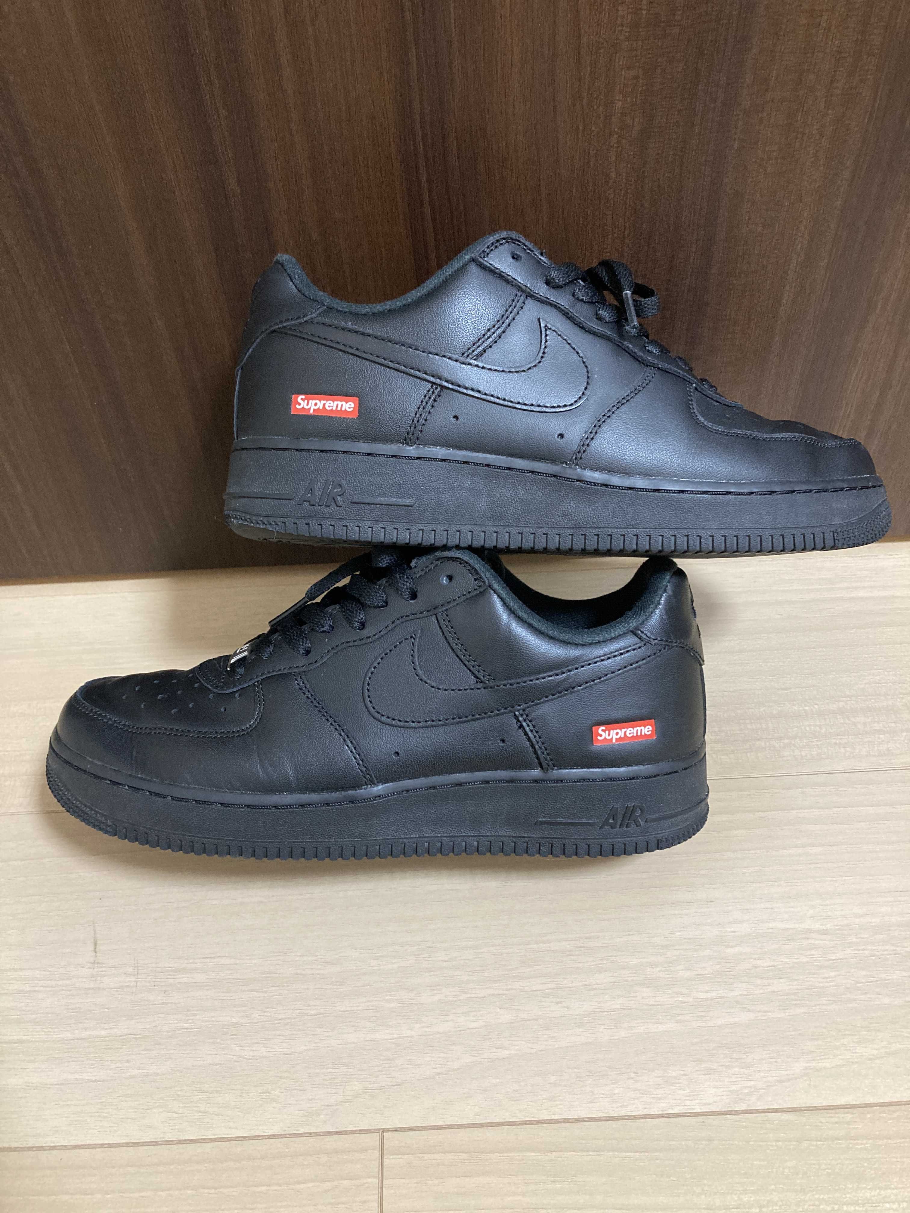 Supreme × Nike Air Force 1 Low "Black"