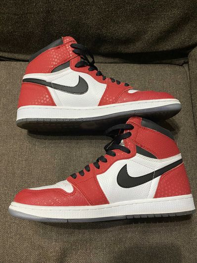 Spiderman × Nike Air Jordan 1 Origin Story "Gym Red/White/Photo Blue/Black"