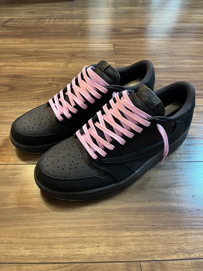 Travis Scott × Nike Air Jordan 1 Low OG SP "Velvet Brown and Dark Mocha"