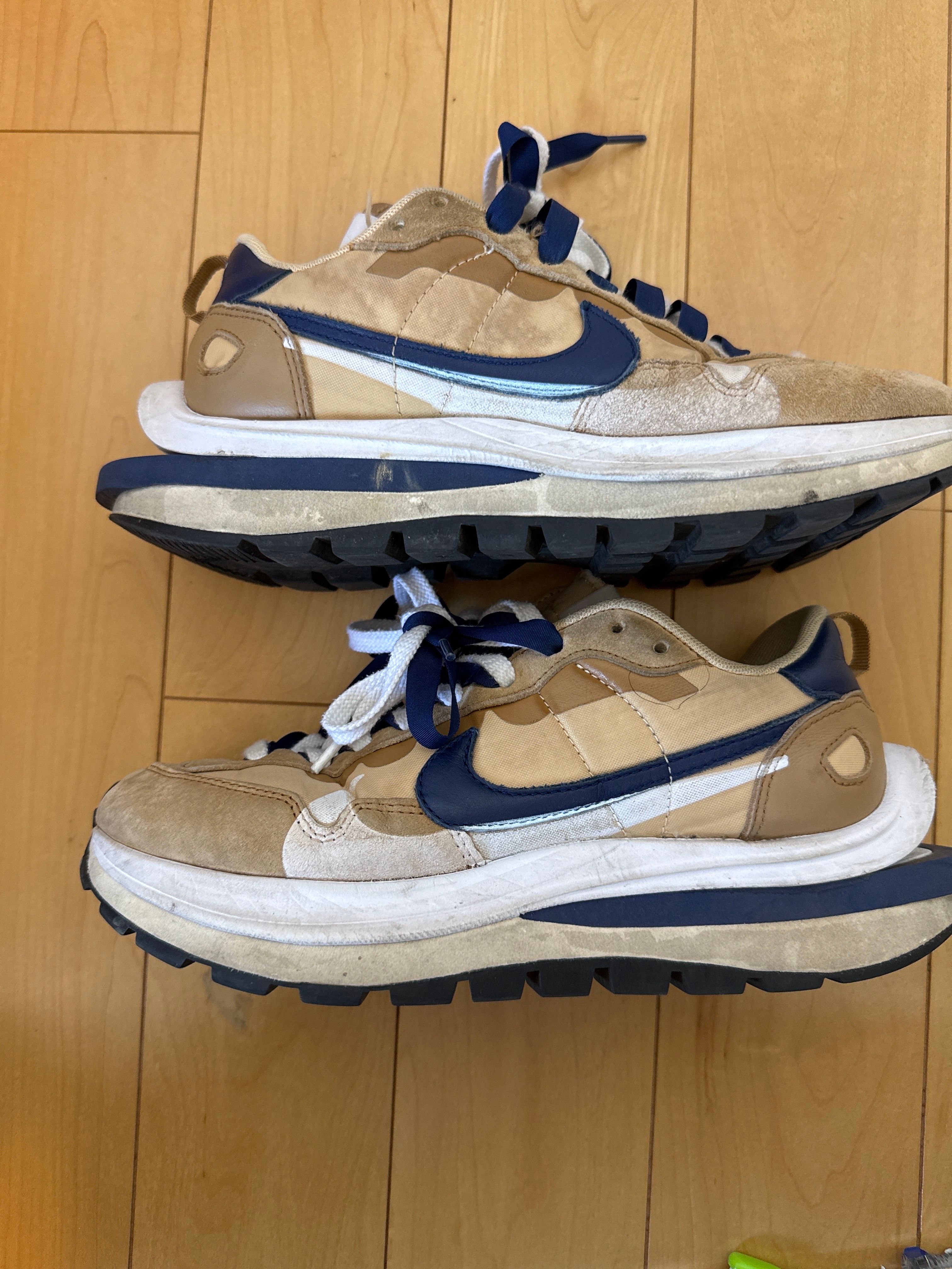 Sacai × Nike Vapor Waffle "Sesame And Blue Void"