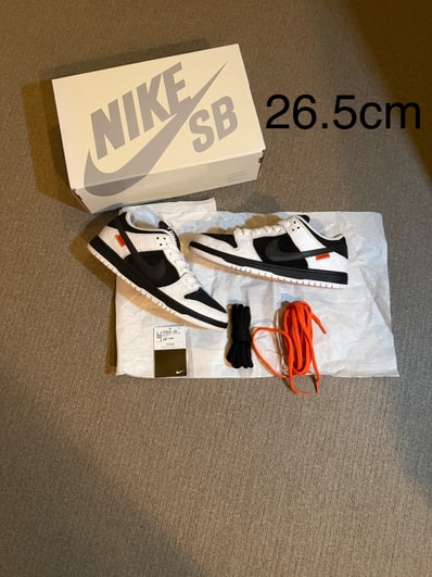 TIGHTBOOTH × Nike SB Dunk Low Pro QS "Black and White"