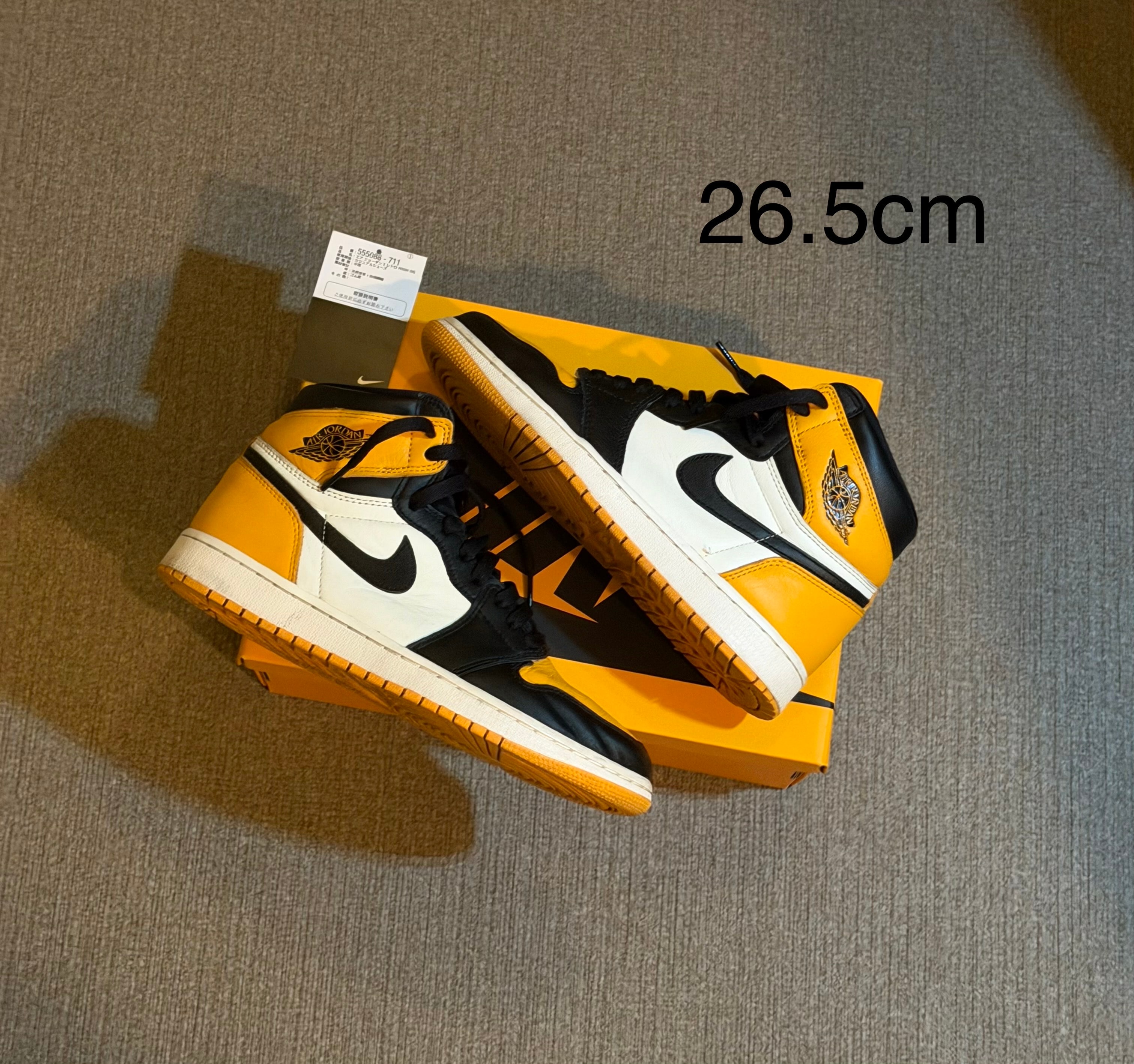 Nike Air Jordan 1 Retro High OG "Taxi"