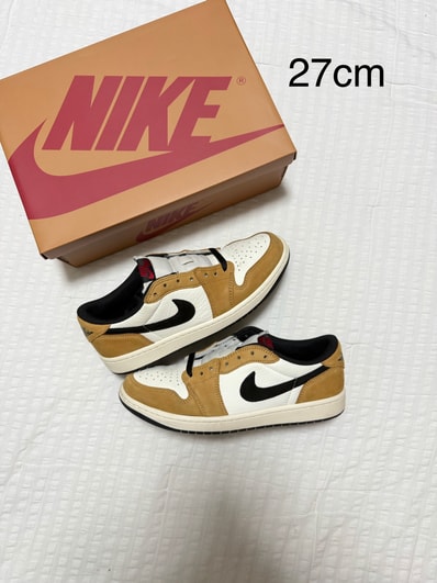 Nike Air Jordan 1 Low OG "Rookie of the Year/Sail and Golden Harvest"