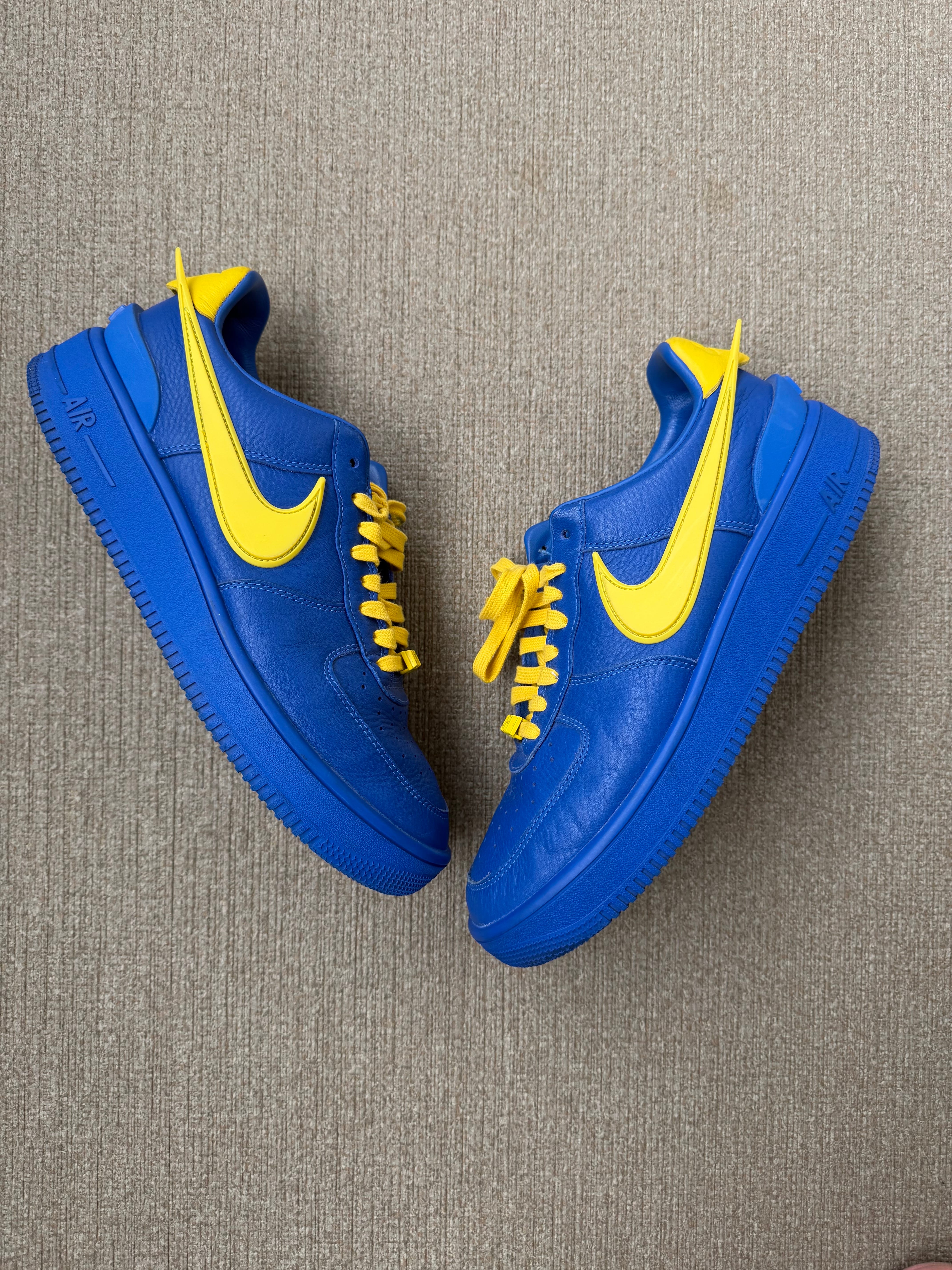 AMBUSH × Nike Air Force 1 Low "Game Royal and Vivid Sulfur"