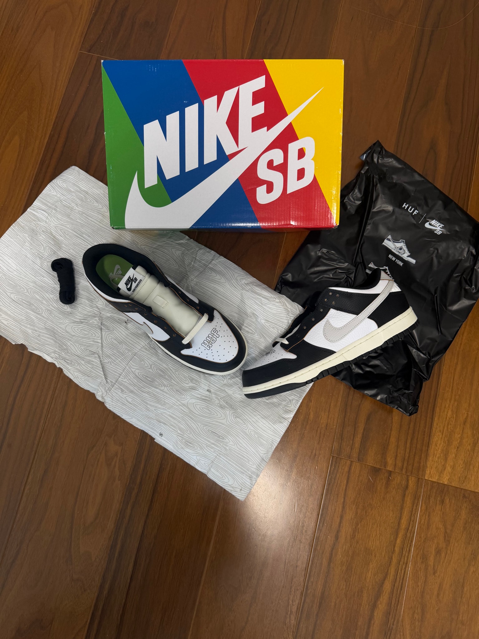 HUF × Nike SB Dunk Low "San Francisco"