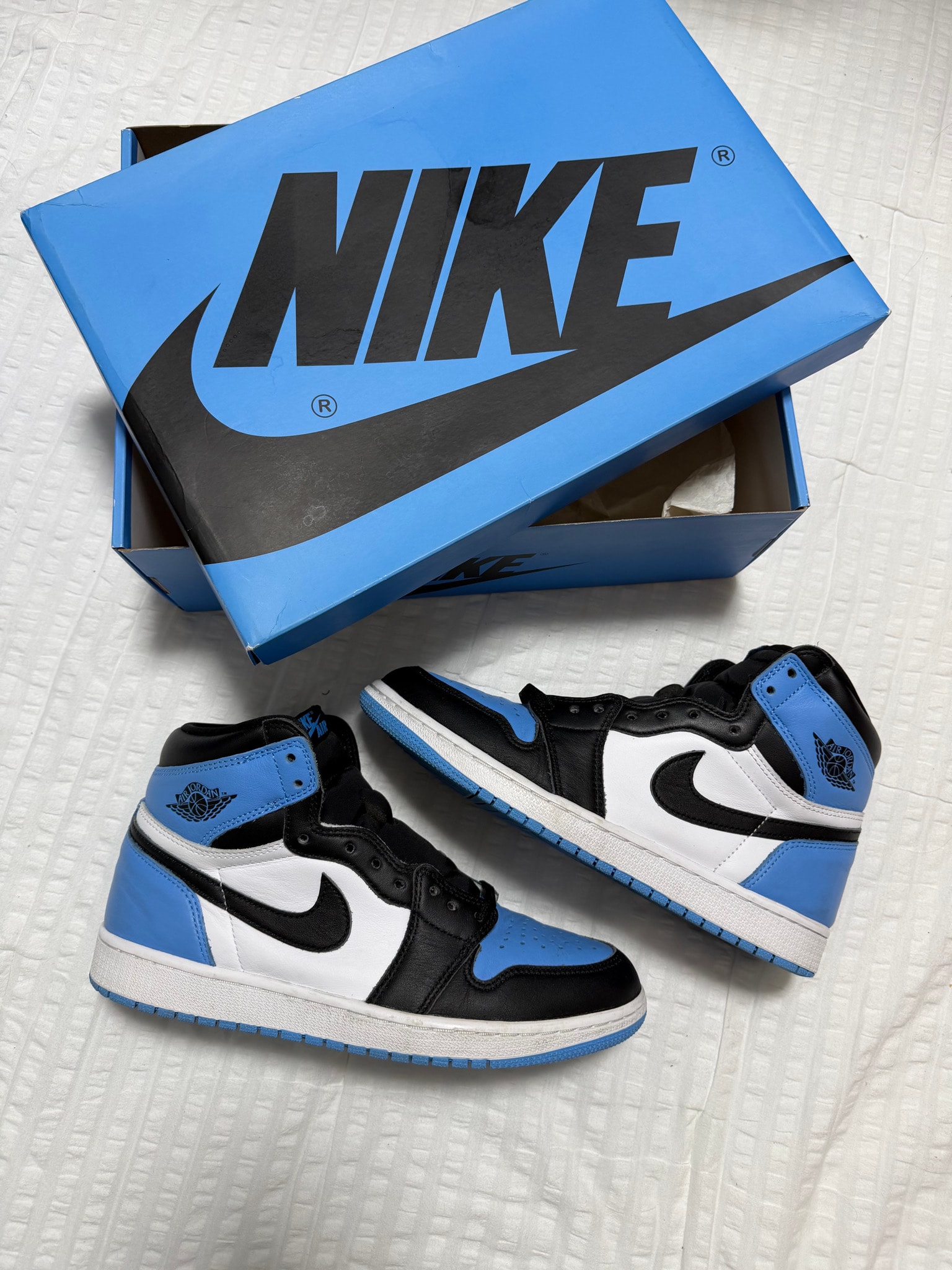 Nike Air Jordan 1 Retro High OG "University Blue/UNC Toe"