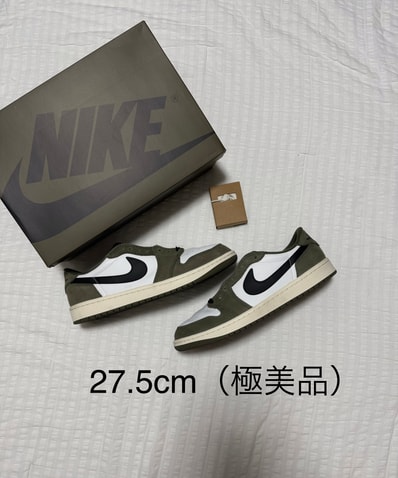 Nike Air Jordan 1 Low OG "Medium Olive and Summit White"