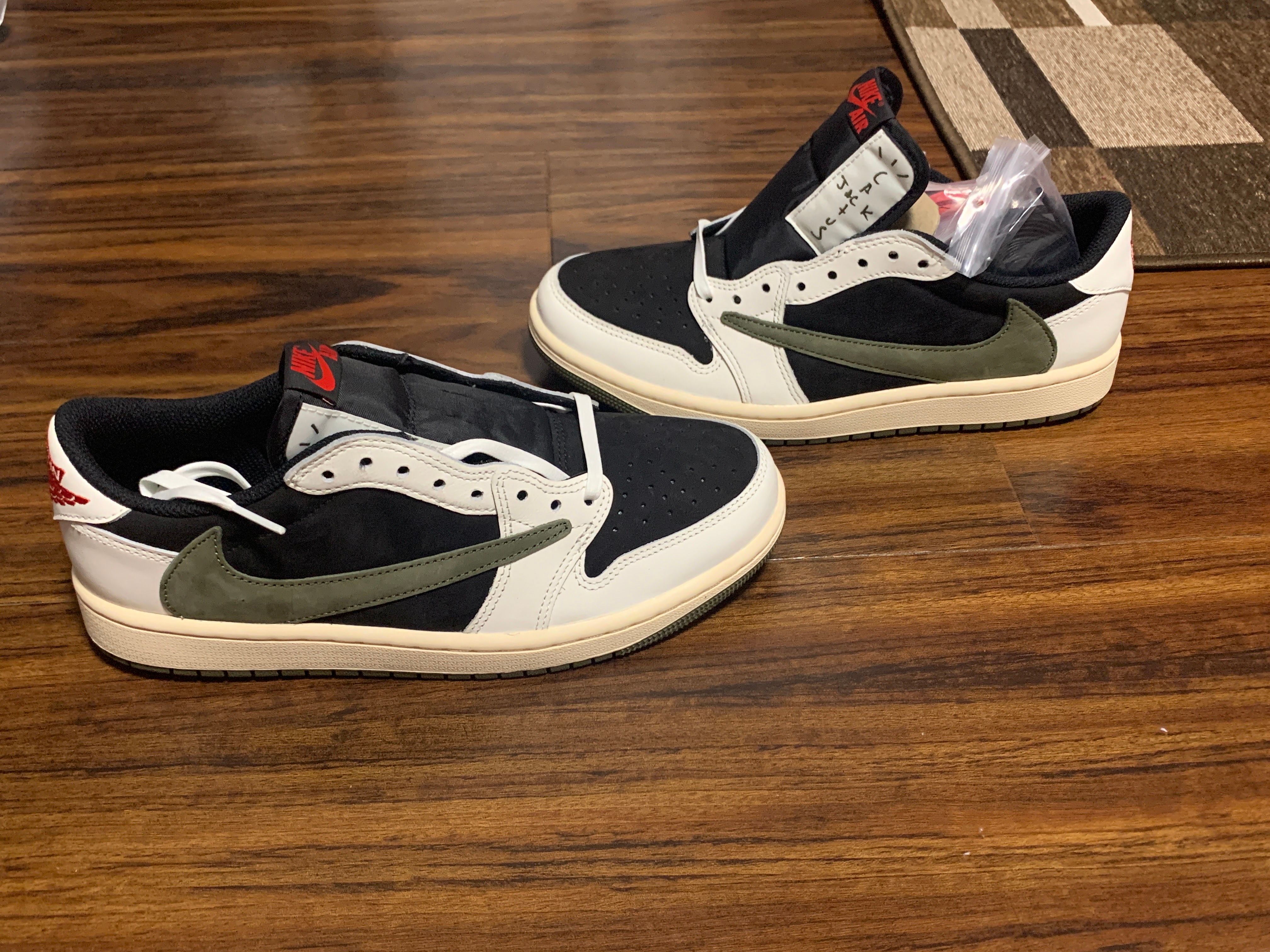 Travis Scott × Nike Women's Air Jordan 1 Low OG "Medium Olive"