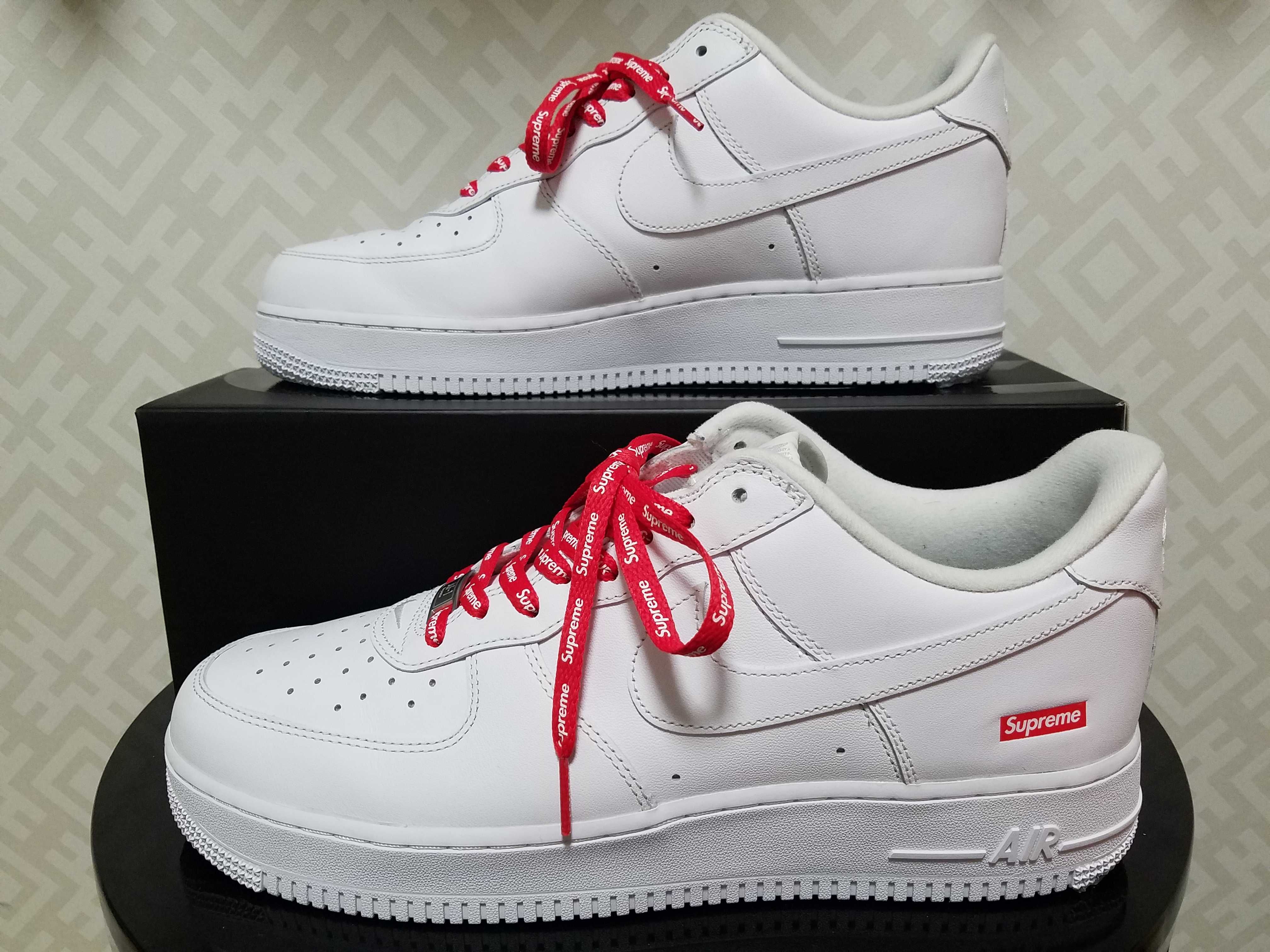 Supreme × Nike Air Force 1 Low "White"