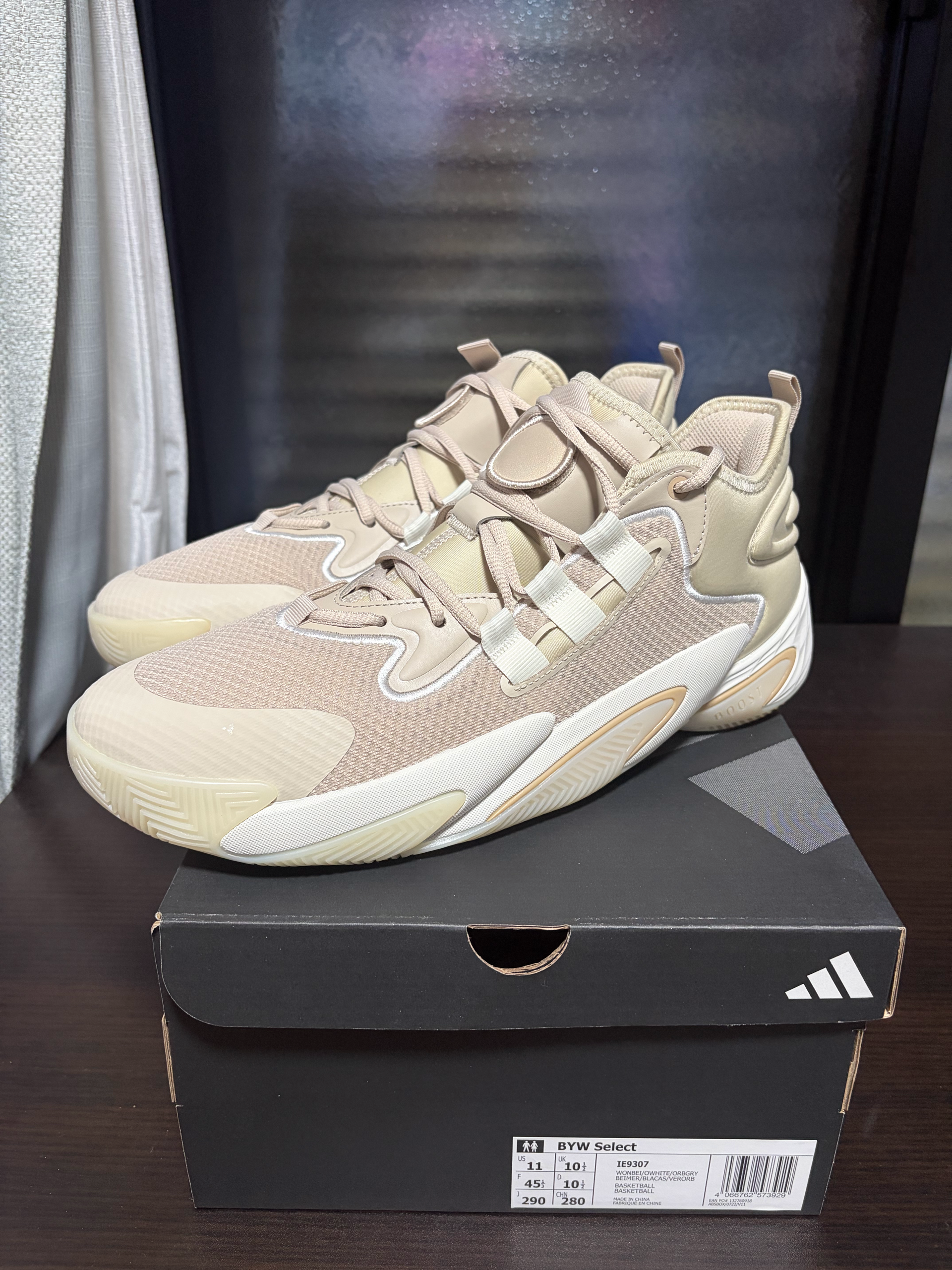 adidas BYW Select "Wonder Beige/Off White/Orbit Gray"