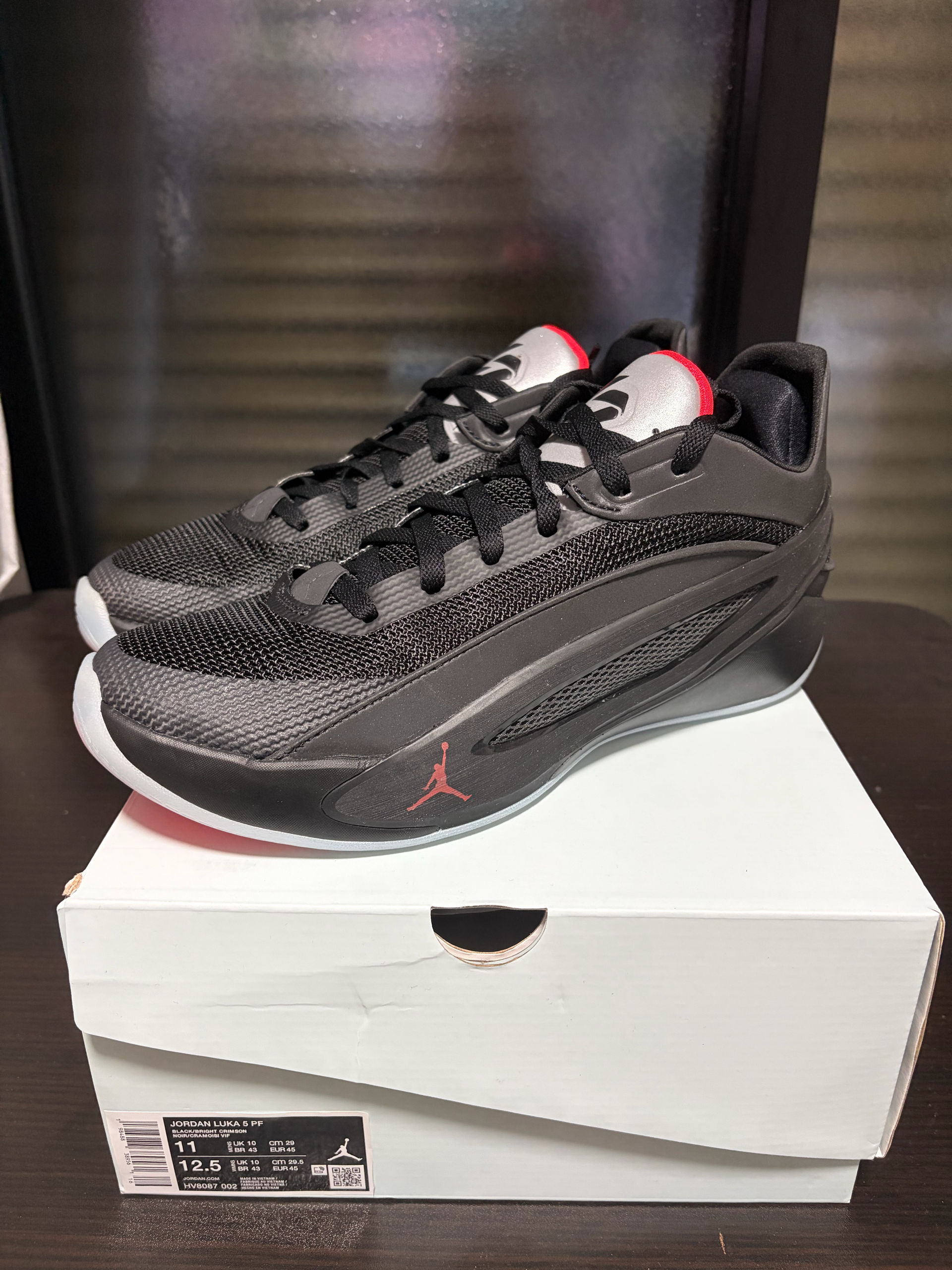 Nike Jordan Luka 5 "Bred" (HV8082-002/HV8087-002)
