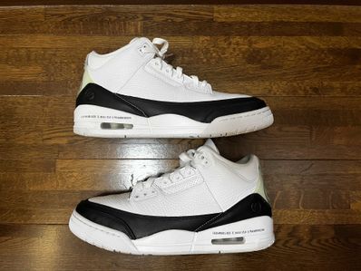 Fragment × Nike Air Jordan 3 "White/Black"