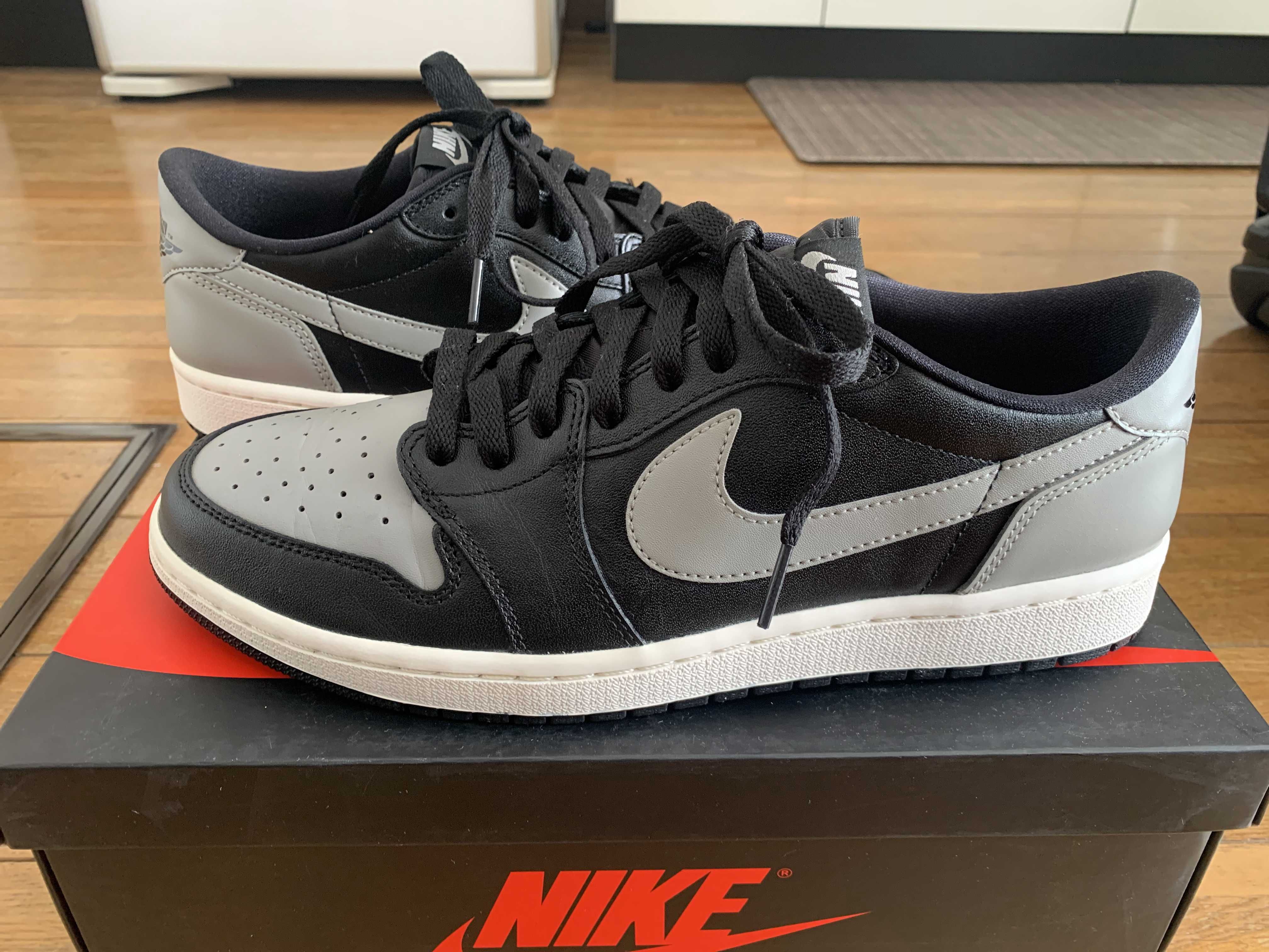 NIKE AIR JORDAN 1 RETRO LOW BLACK GREY (2015)