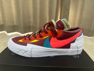 KAWS × sacai × Nike Blazer Low "Team Red"