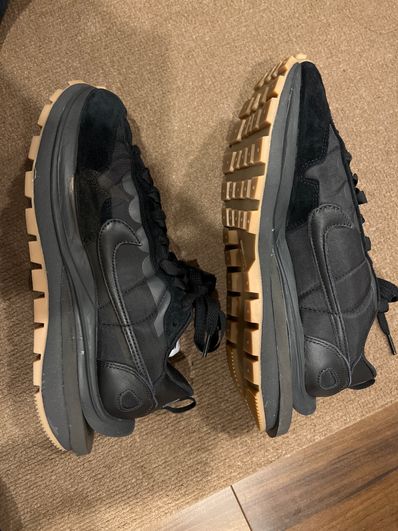 sacai × Nike VaporWaffle "Black Gum"