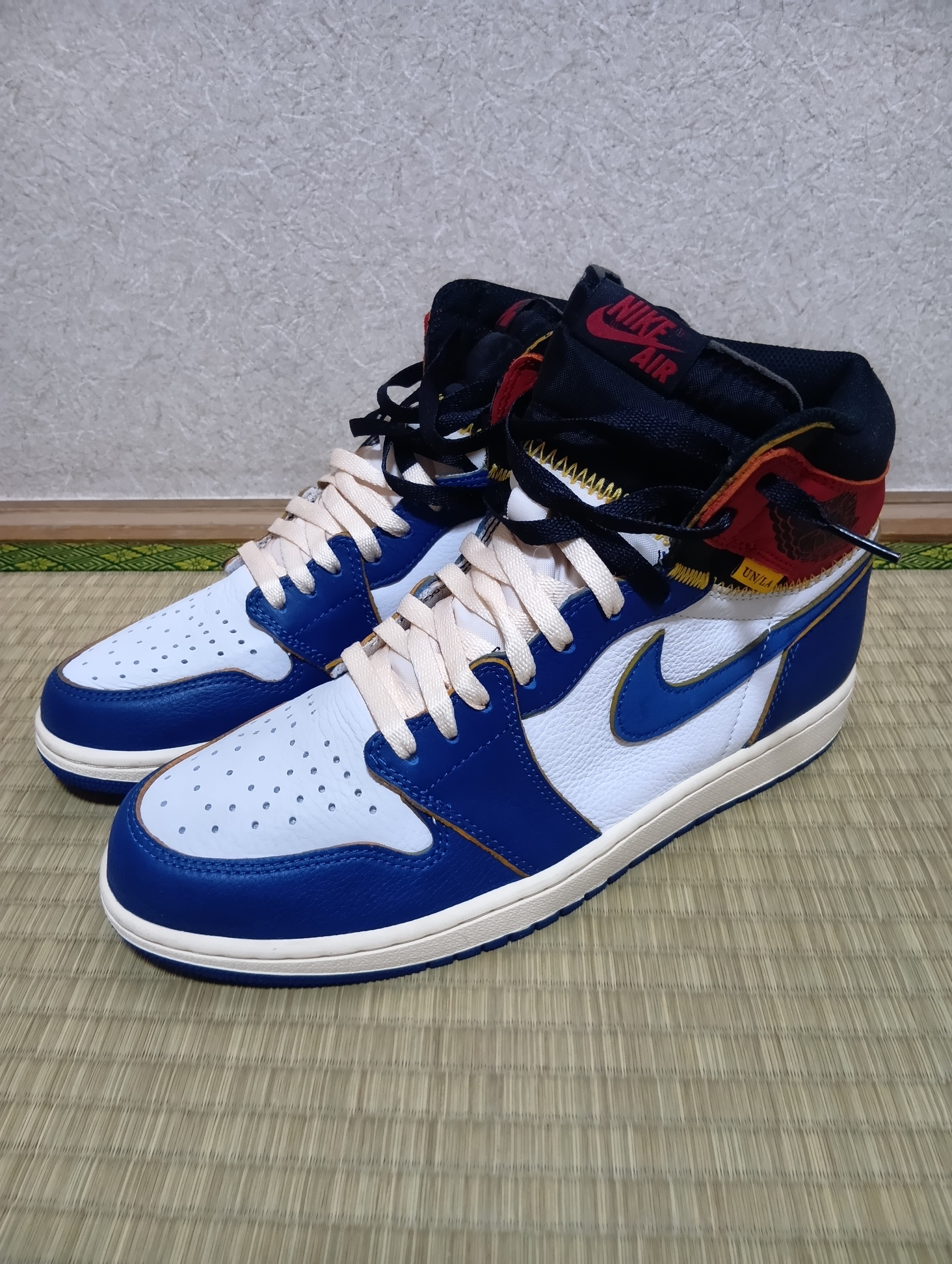 Union × Nike Air Jordan 1 Retro High OG NRG "Storm Blue/Varsity Red"