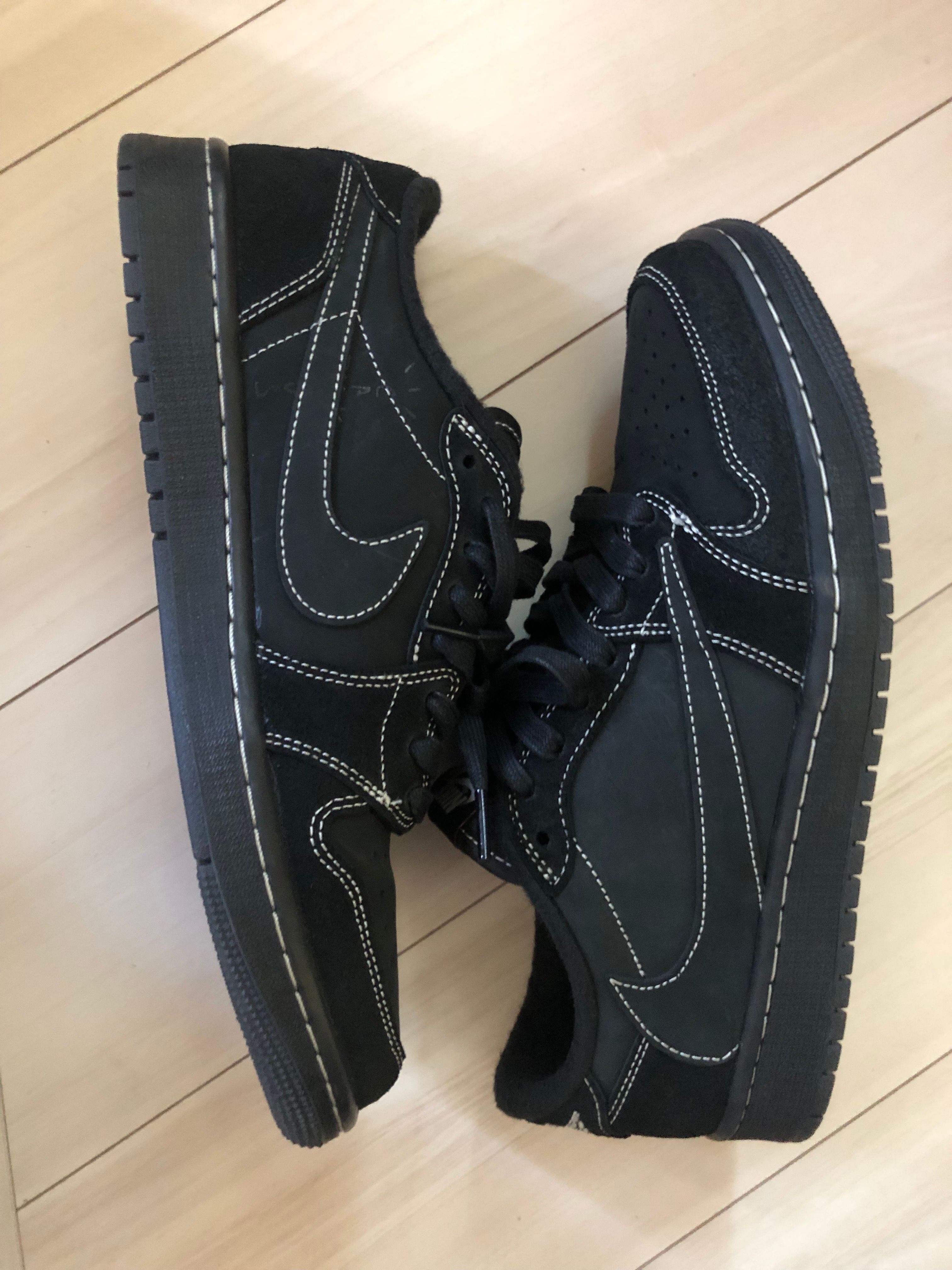 Travis Scott × Nike Air Jordan 1 Low OG SP "Black Phantom"