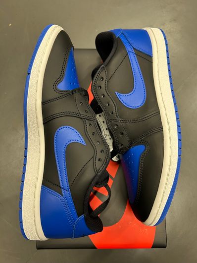Nike Air Jordan 1 Low '85 "Black and Royal Blue"