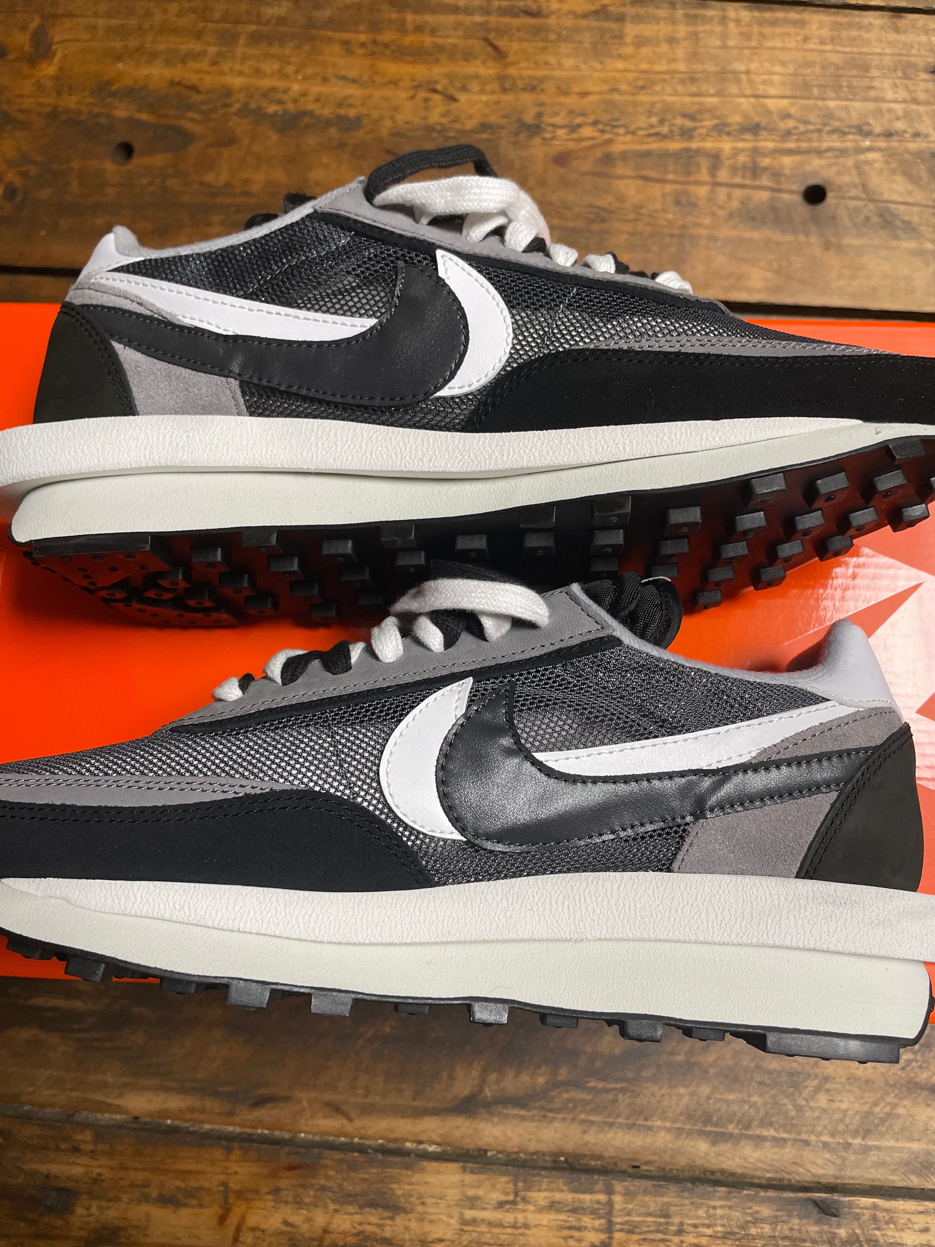 sacai × Nike LD Waffle "Black"