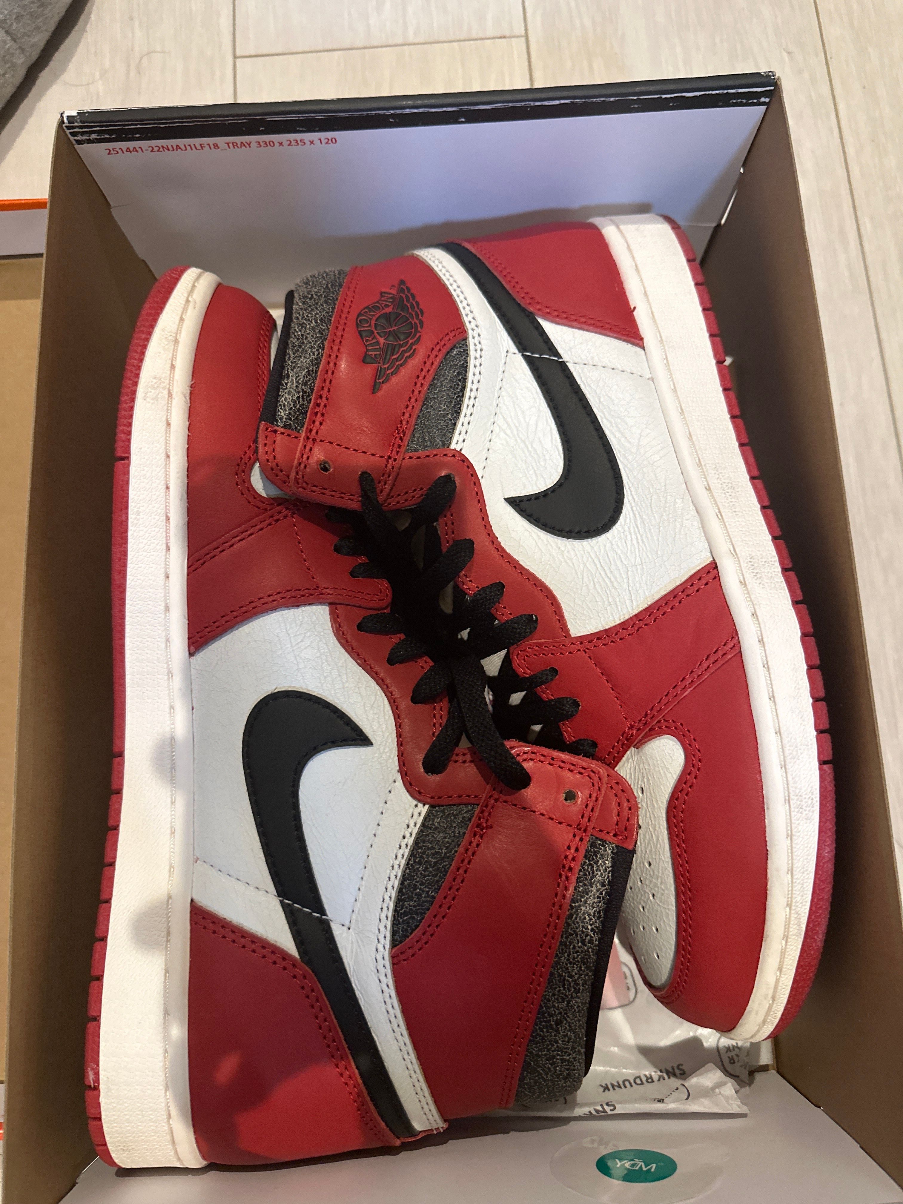 Nike Air Jordan 1 High OG "Lost & Found/Chicago"