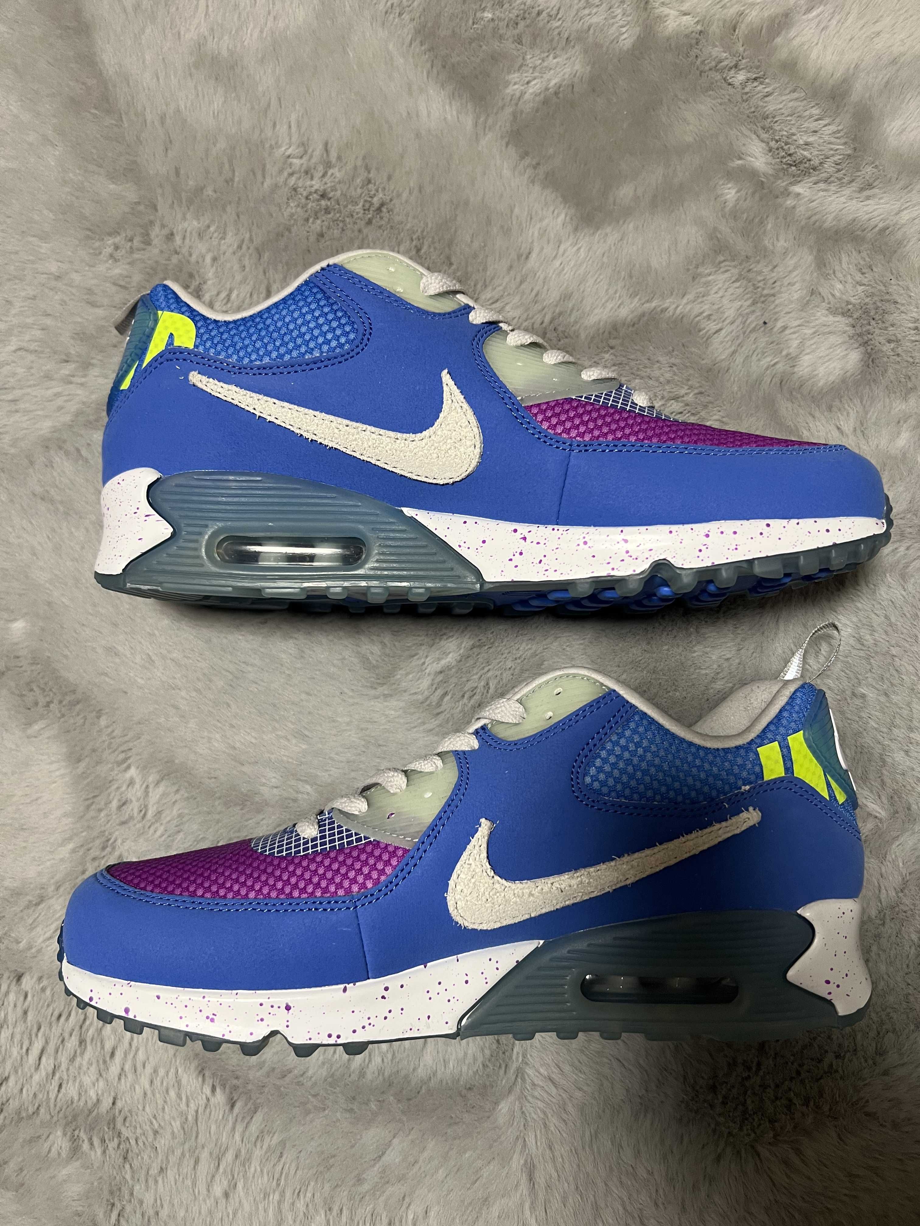 UNDEFEATED × Nike Air Max 90 "Blue/Purple"