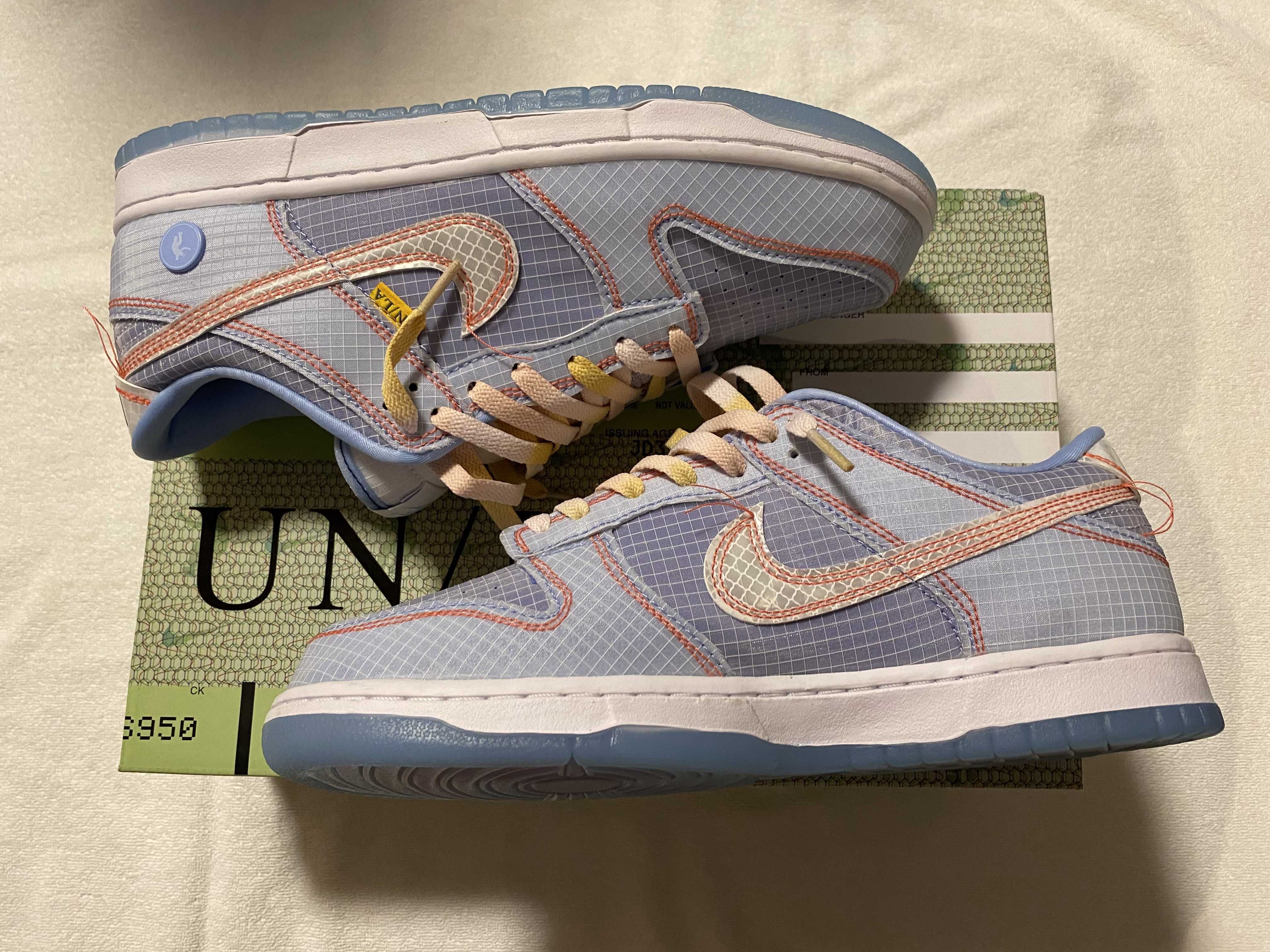 UNION × Nike Dunk Low "Argon"