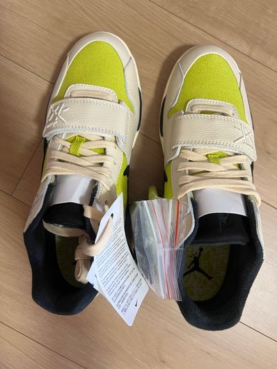 Travis Scott × Nike Jordan Jumpman Jack TR CJ1 T-Rexx "Bright Cactus"