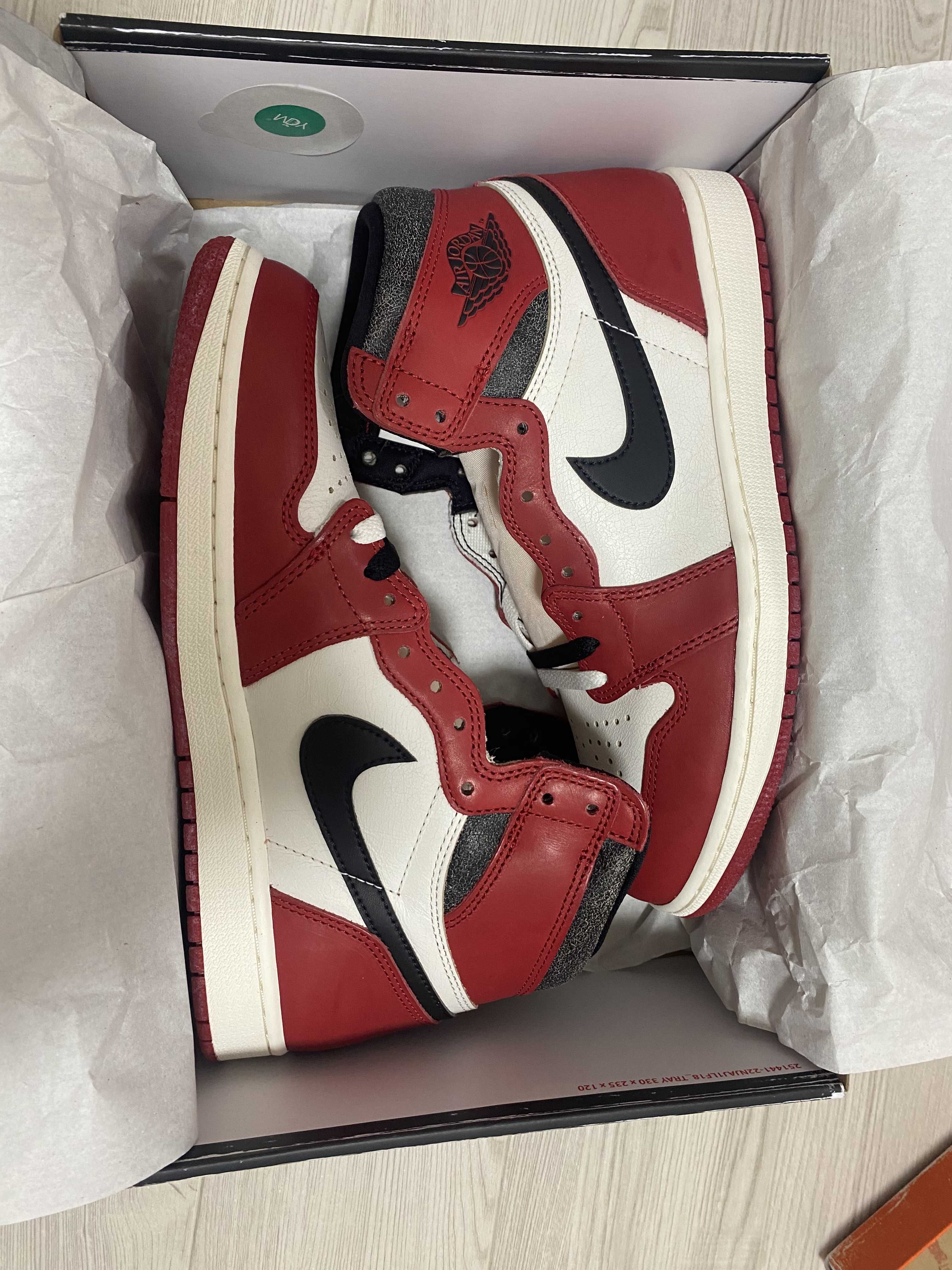 Nike Air Jordan 1 High OG "Lost & Found/Chicago"