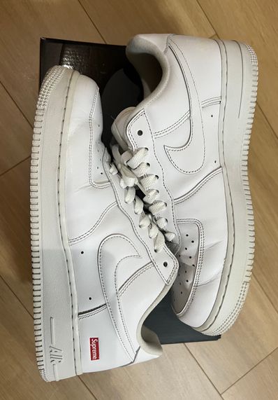 Supreme × Nike Air Force 1 Low "White"