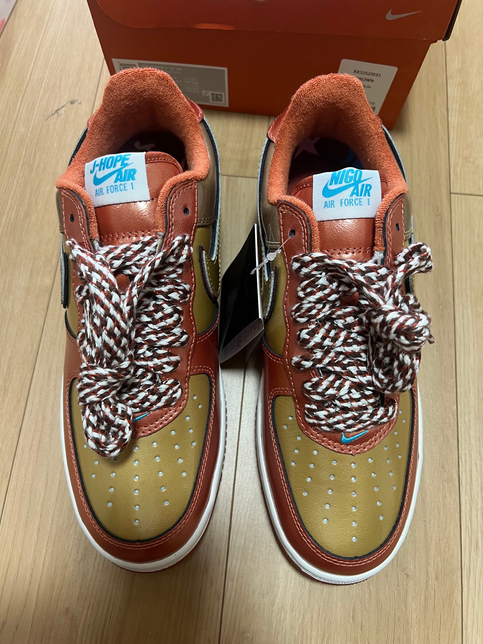 NIGO® × j-hope (BTS) × Nike Air Force 1 '01 Low "Burnt Sunrise"